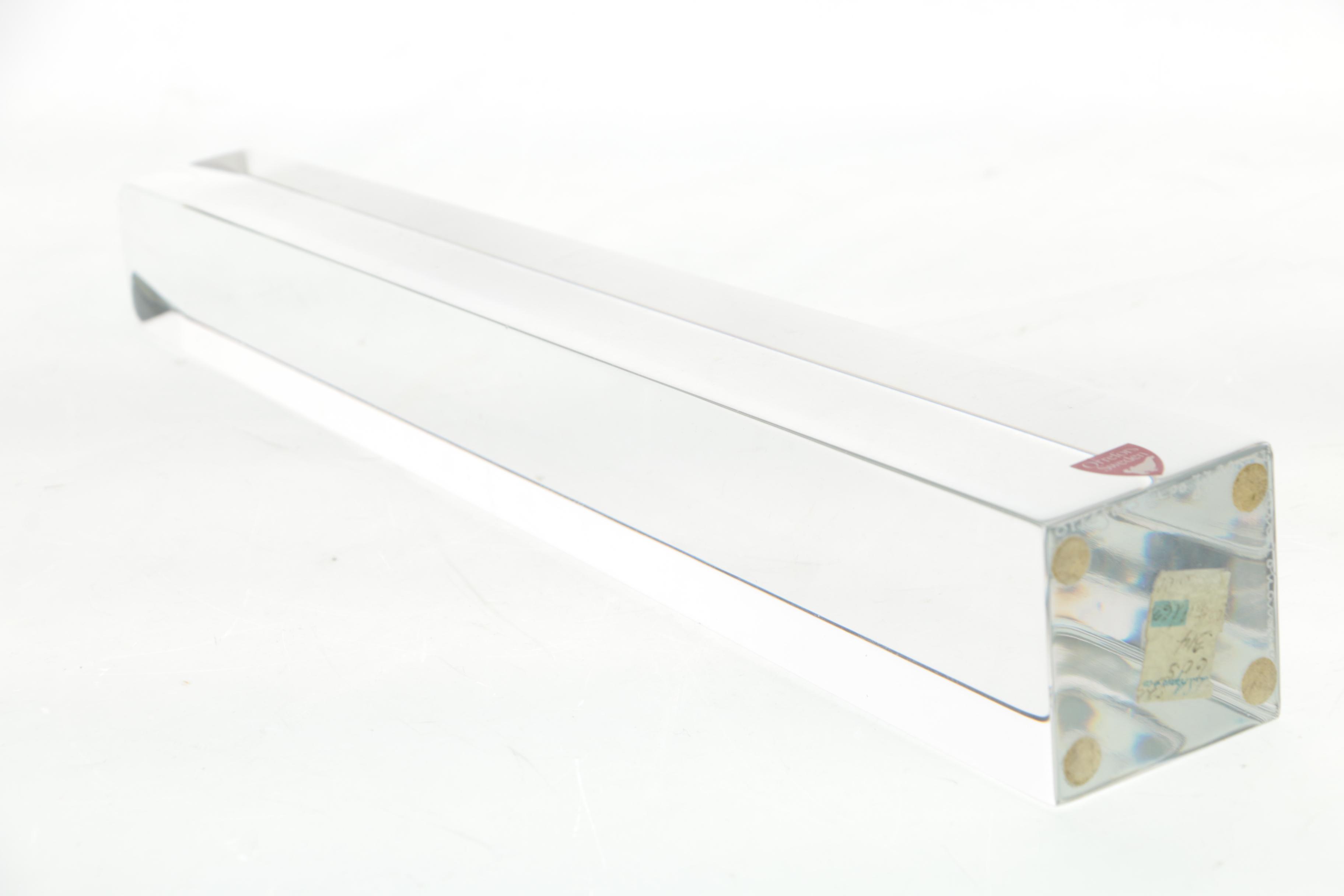 1972 Orrefors Expo Crystal Obelisk by Jan Johansson