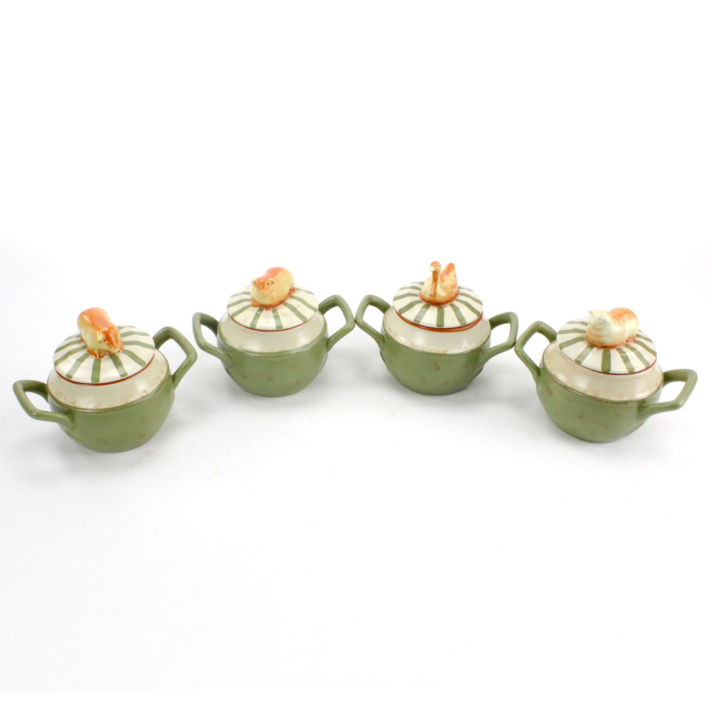 Nikko "Country Market" Ceramic Soup Tureens