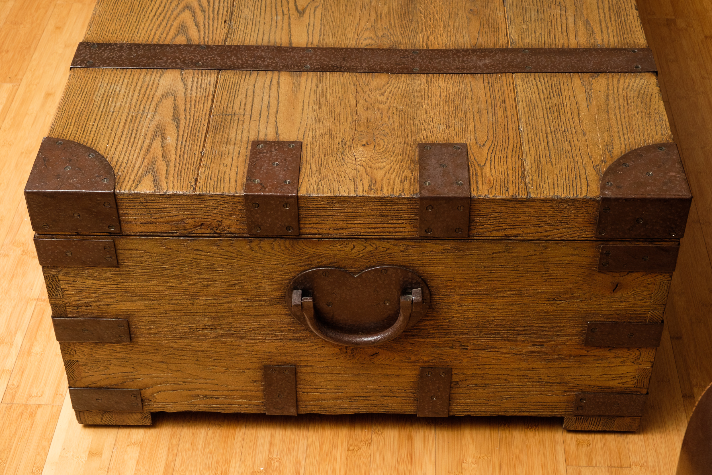 Restoration Hardware "Heirloom Silver-Chest" Coffee Table