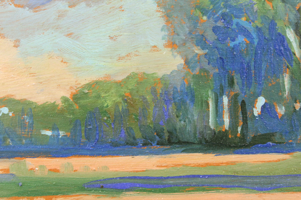 Sulmaz H. Radvand Acrylic Landscape Painting