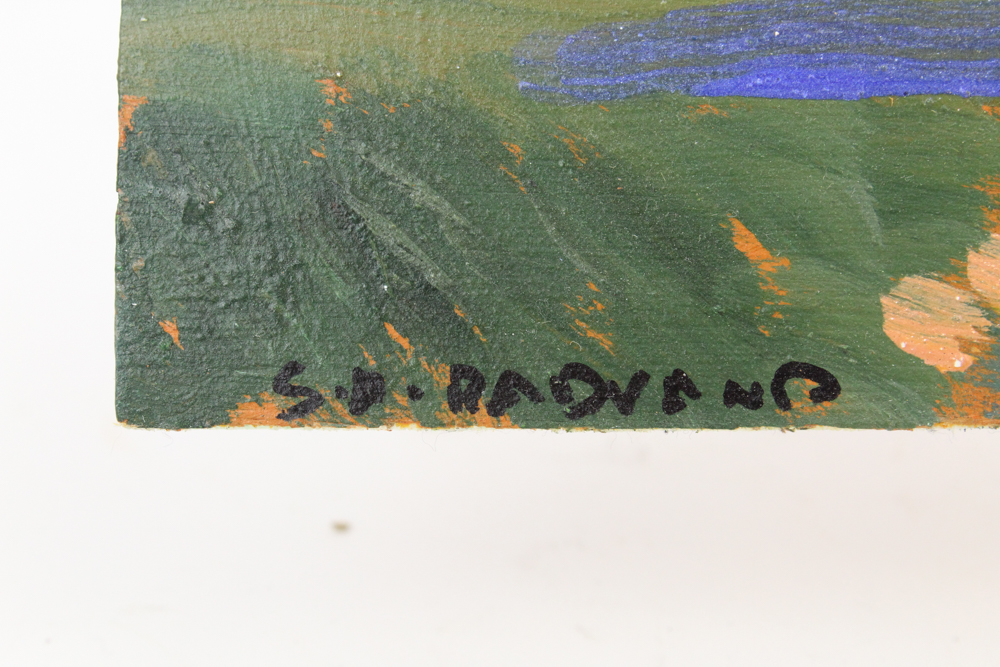 Sulmaz H. Radvand Acrylic Landscape Painting