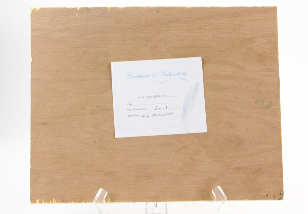 Sulmaz H. Radvand Acrylic Landscape Painting