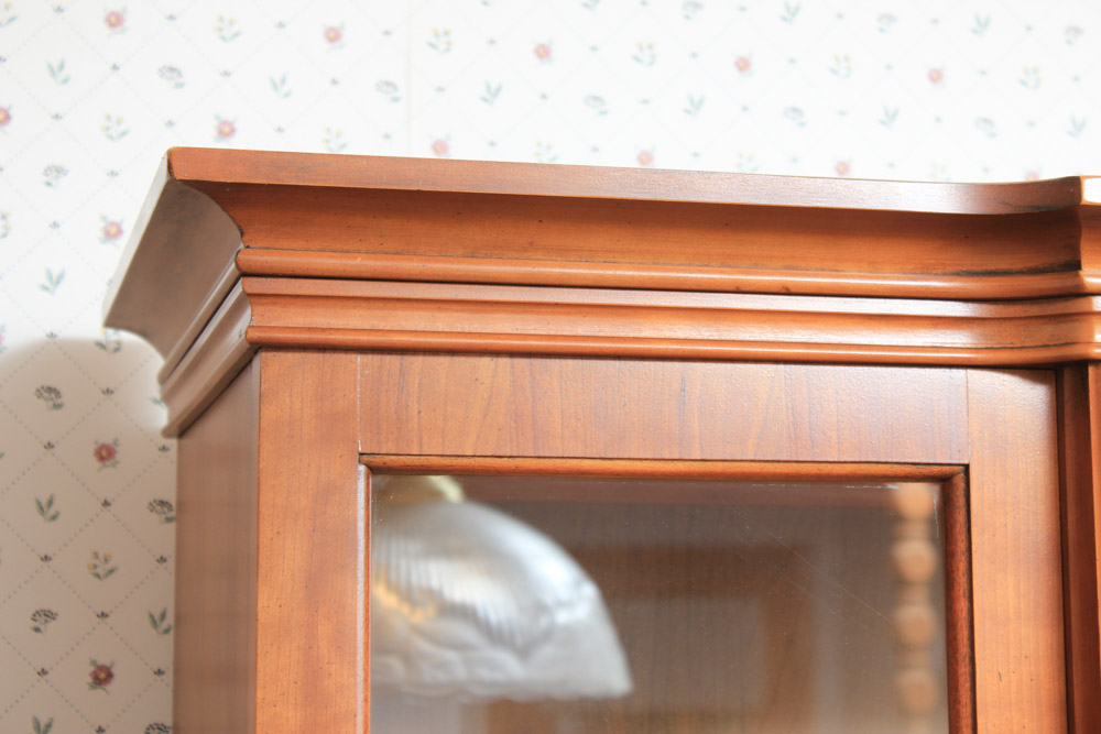 Vintage China Cabinet by Bassett Furniture