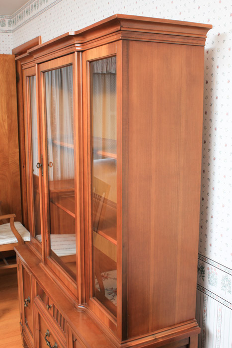 Vintage China Cabinet by Bassett Furniture