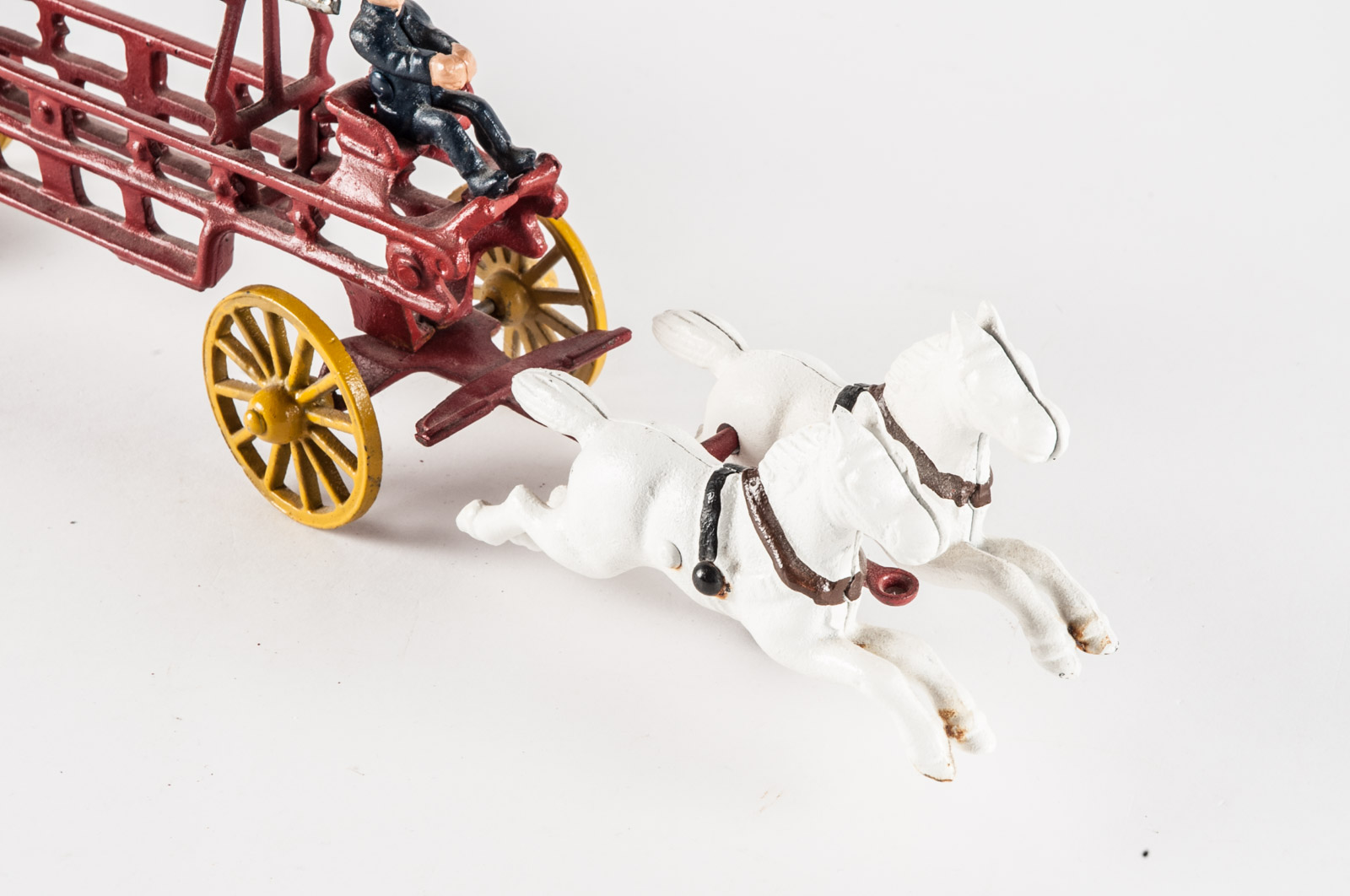 Replica Cast Iron Fire Wagon Toy