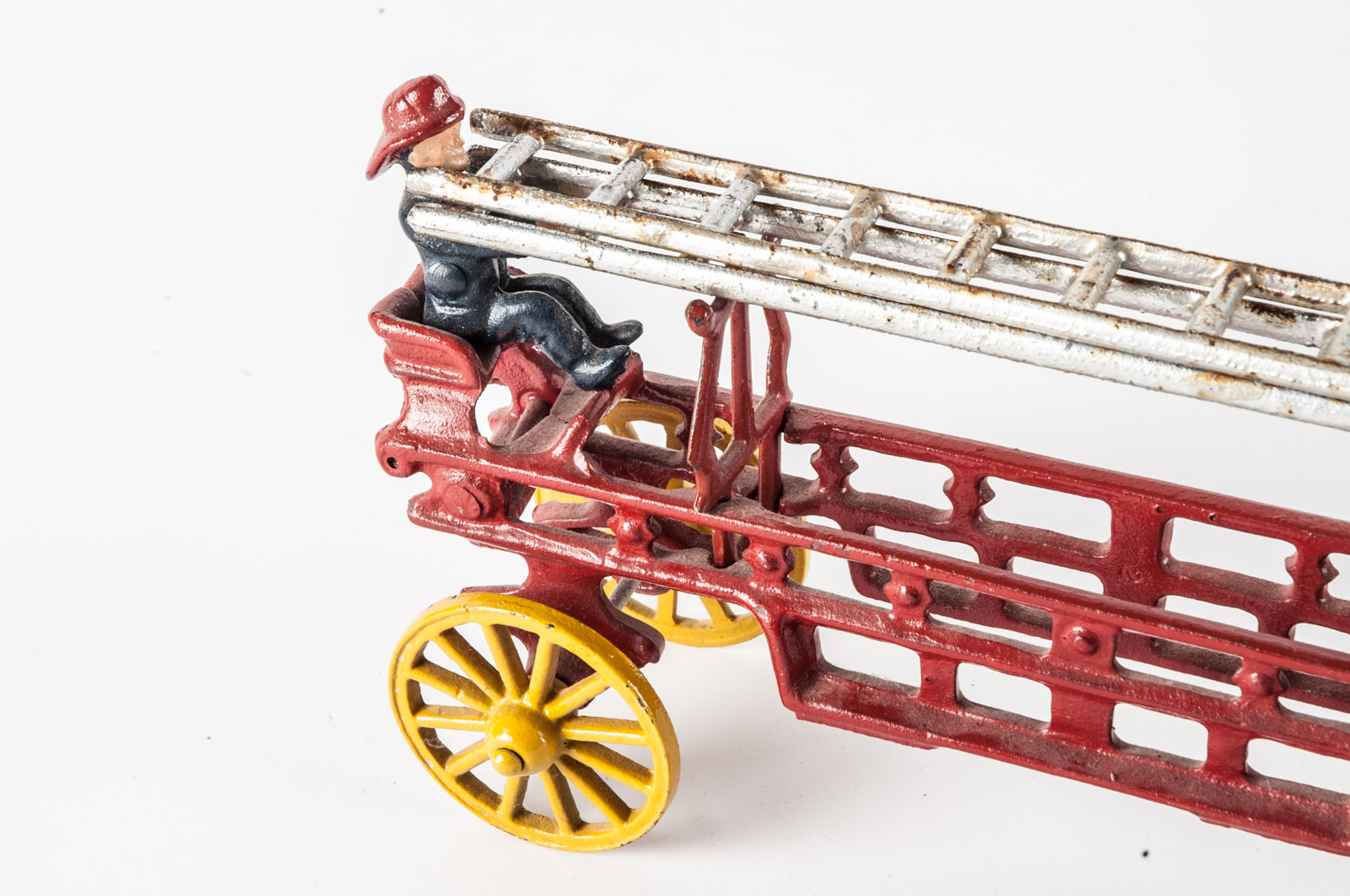 Replica Cast Iron Fire Wagon Toy