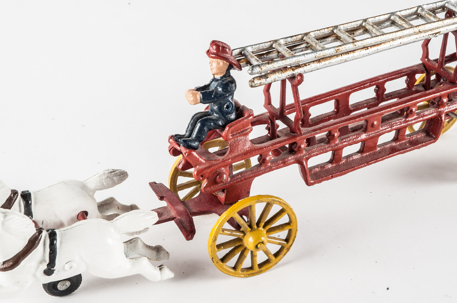 Replica Cast Iron Fire Wagon Toy