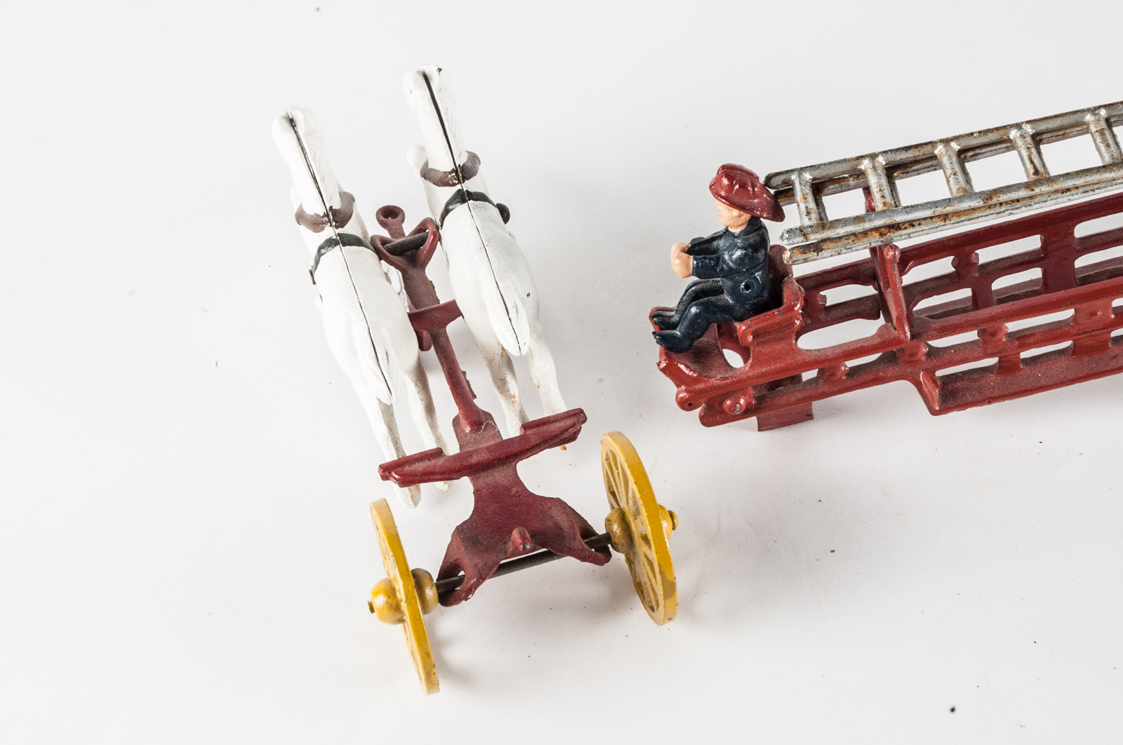 Replica Cast Iron Fire Wagon Toy