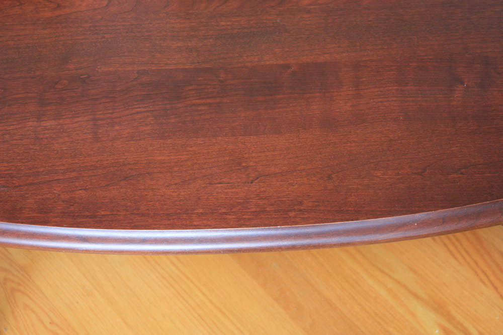 Queen Anne Style Oval Coffee Table