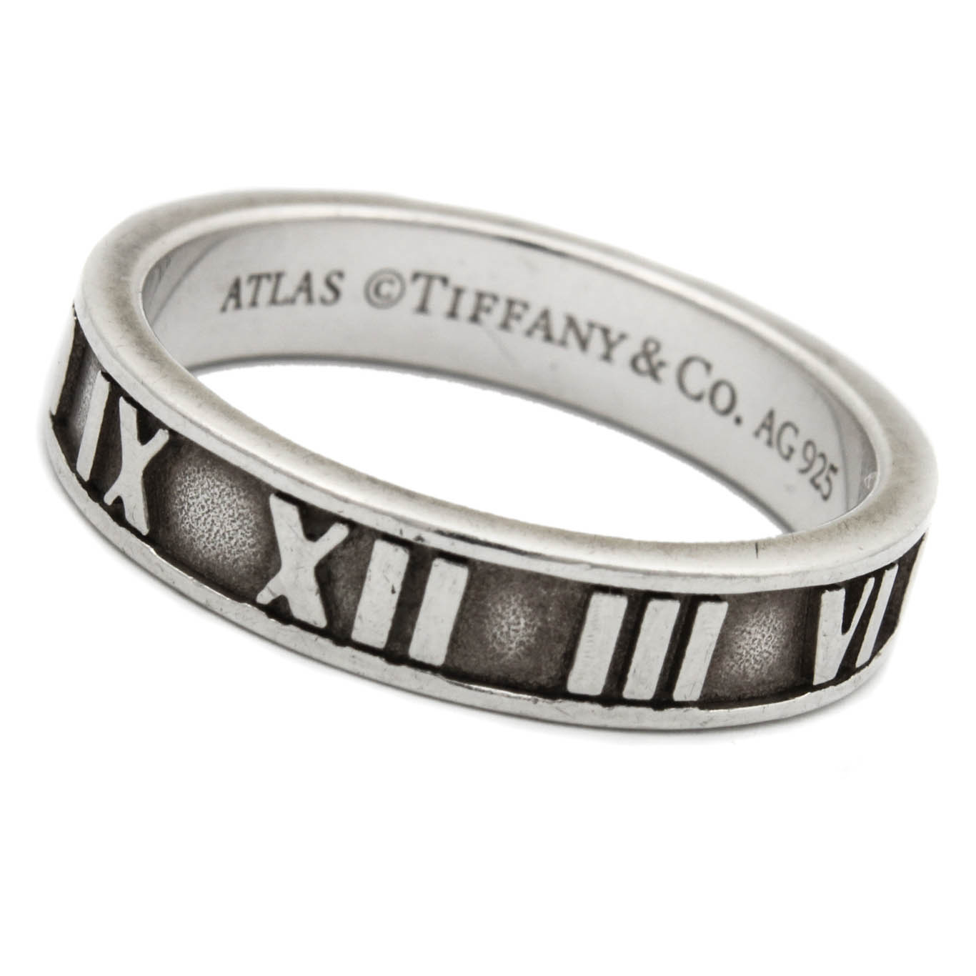 Tiffany & Co. Sterling Silver Atlas Band
