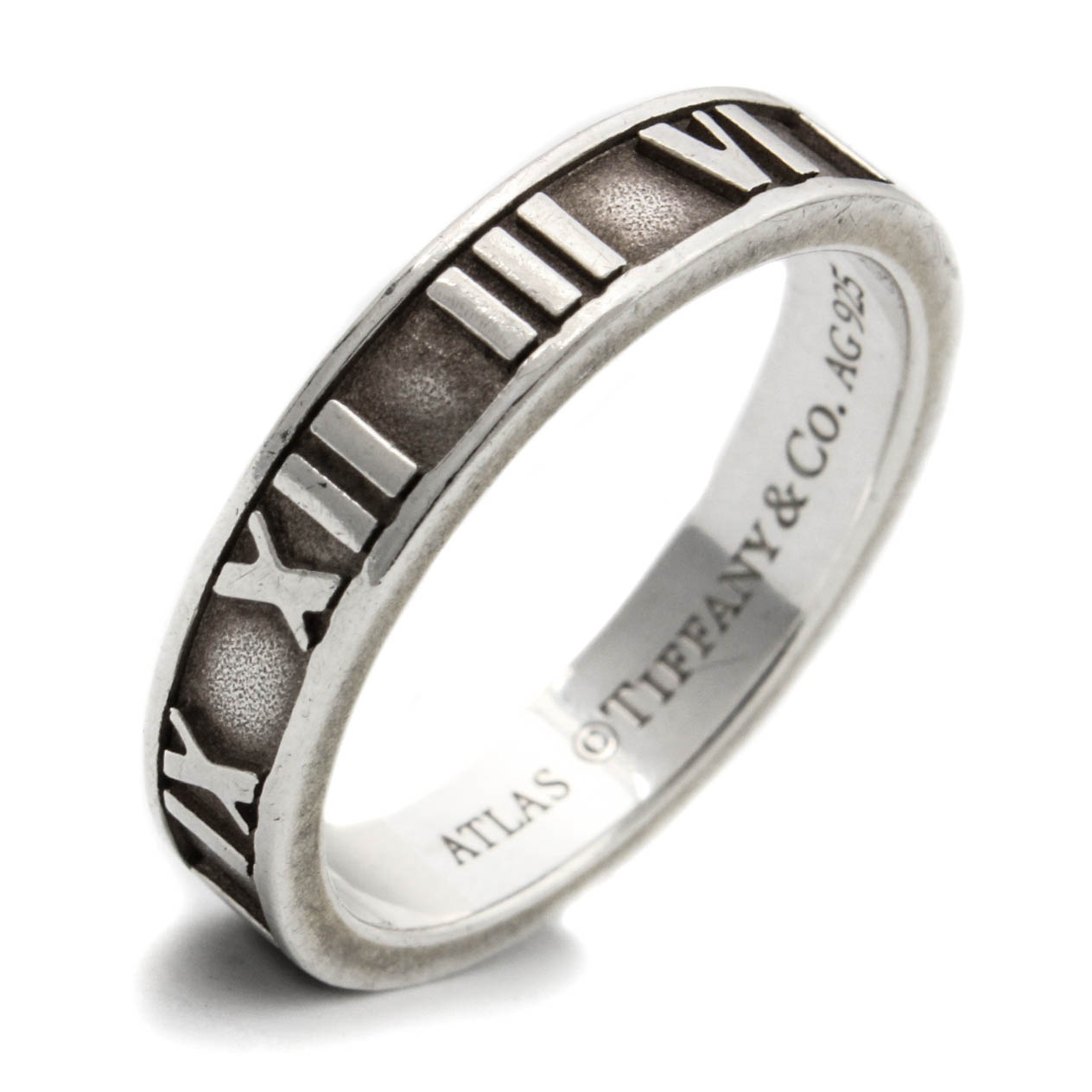 Tiffany & Co. Sterling Silver Atlas Band