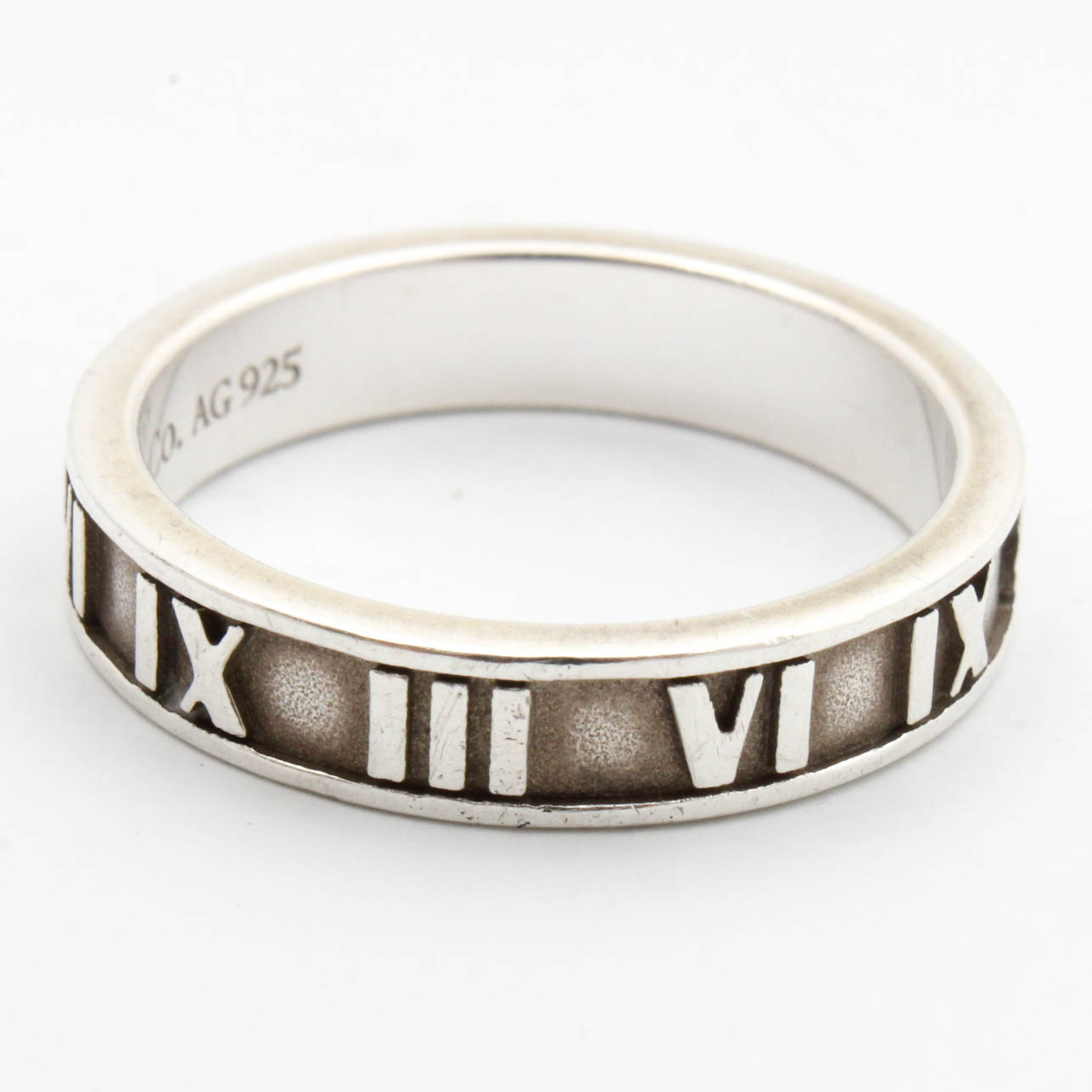 Tiffany & Co. Sterling Silver Atlas Band