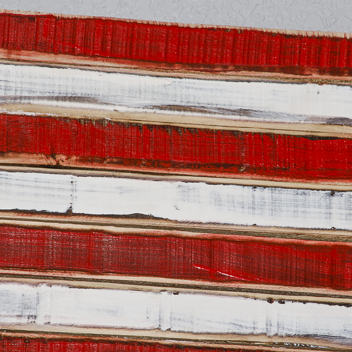 Hand Crafted Wooden American Flag Wall Hanging