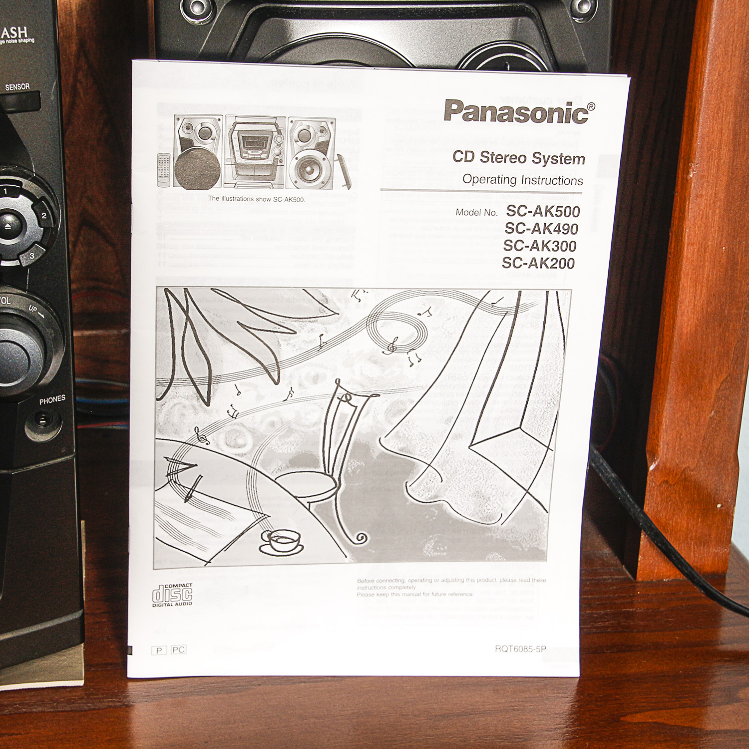 Panasonic CD Stereo System