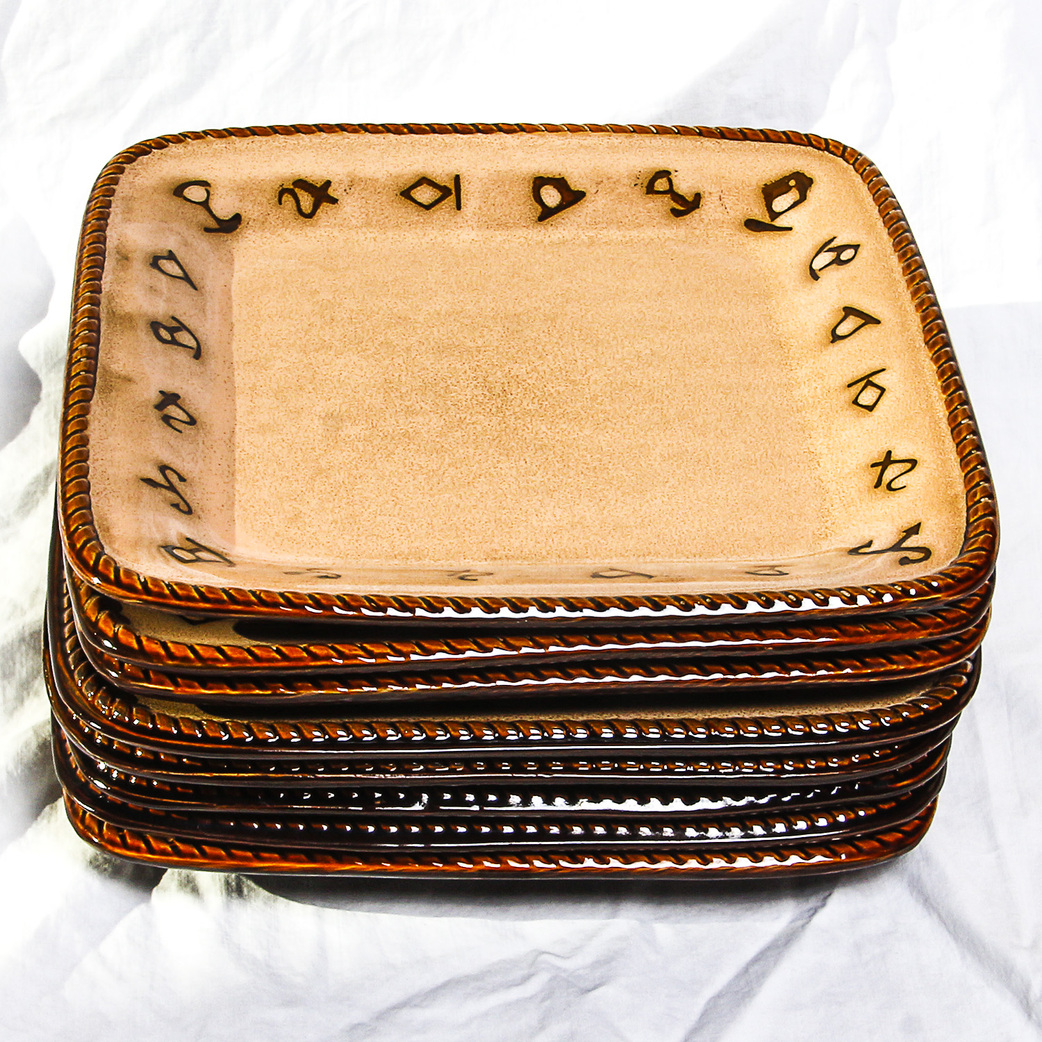 Lone Star Western Decor "Rustic Ranch" Western Moments Dinnerware