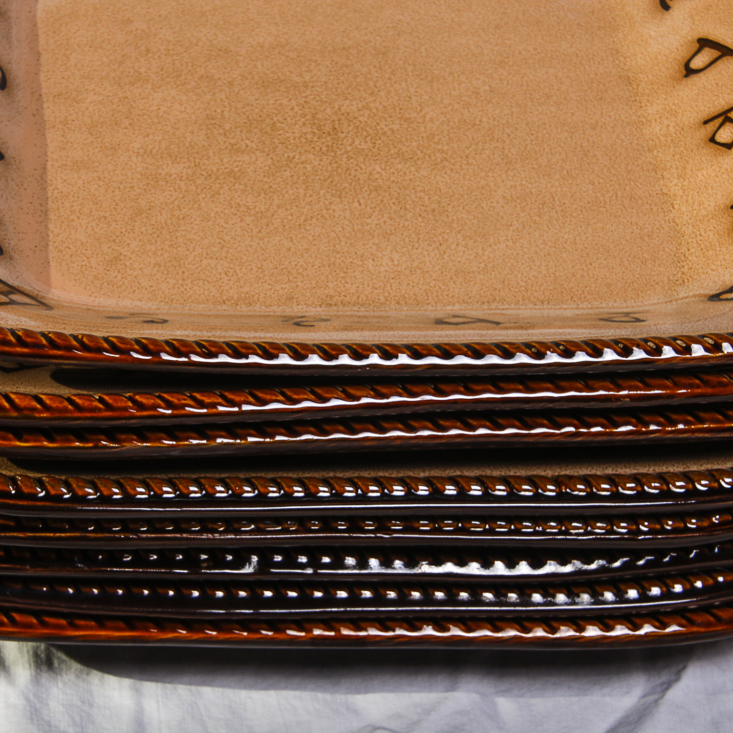 Lone Star Western Decor "Rustic Ranch" Western Moments Dinnerware