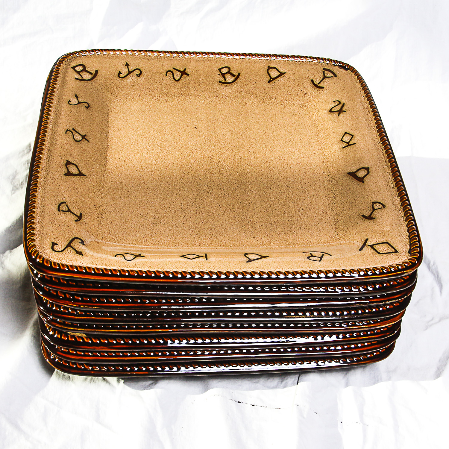 Lone Star Western Decor "Rustic Ranch" Western Moments Dinnerware