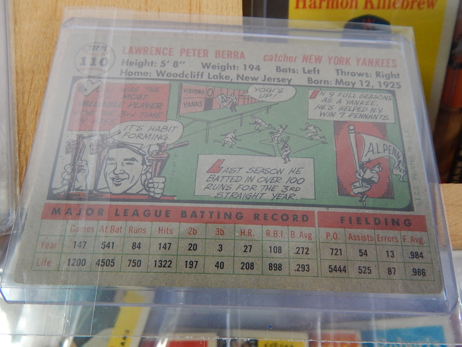 1950s Baseball Card Collection with Stars -Maris Rookie Card, Mantle, More