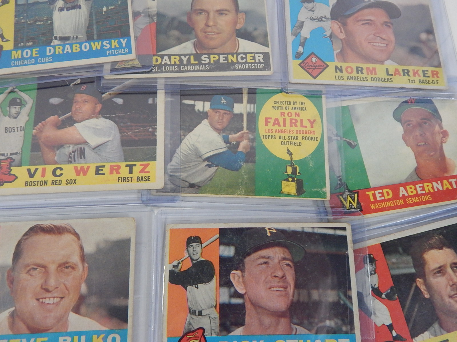1950s Baseball Card Collection with Stars -Maris Rookie Card, Mantle, More
