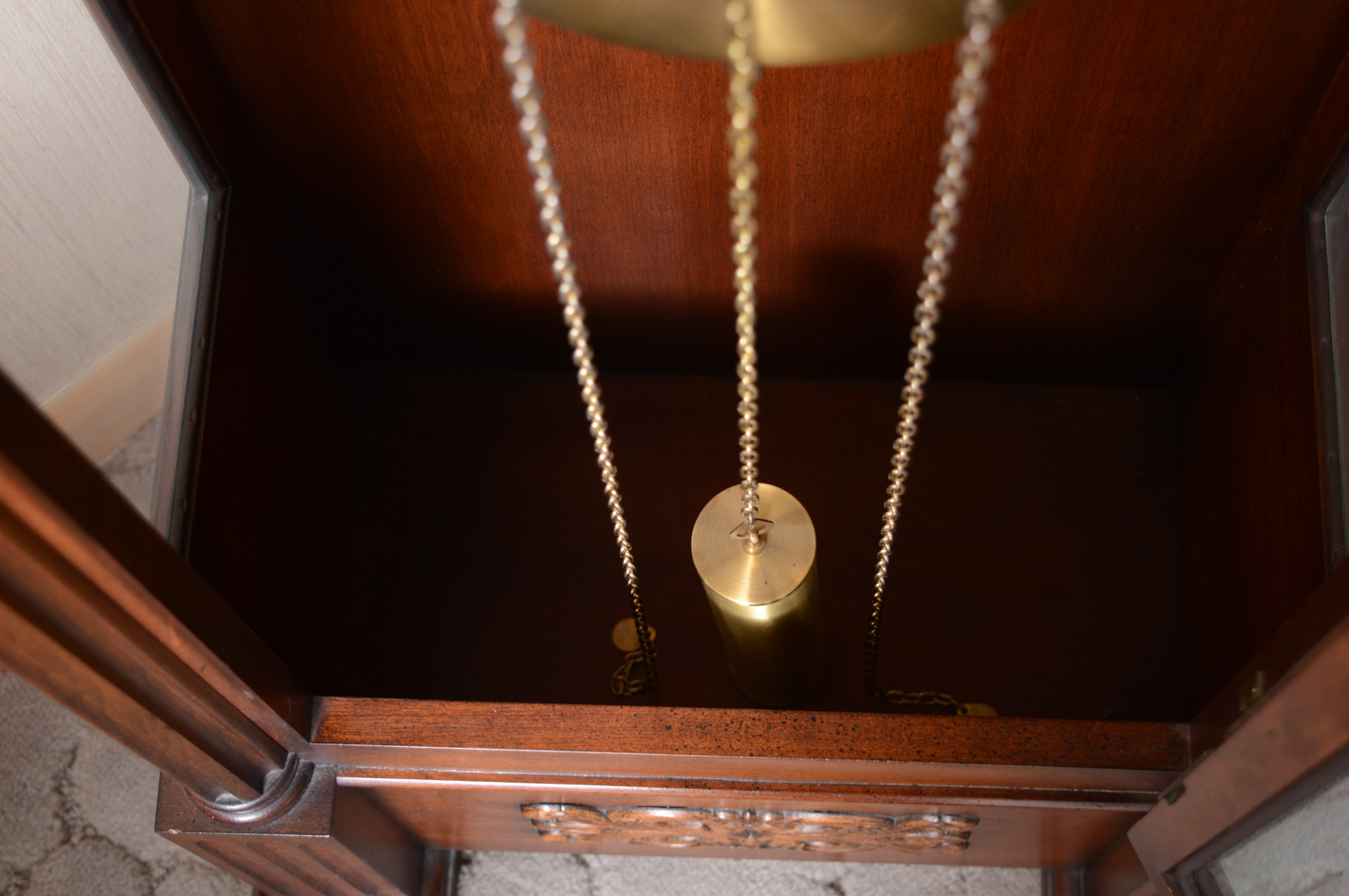 Colonial of Zeeland Grandfather Clock with Moon Phase Dial