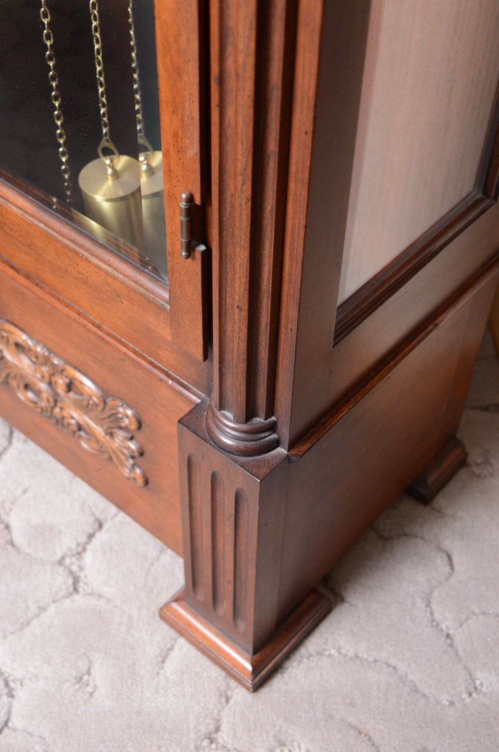 Colonial of Zeeland Grandfather Clock with Moon Phase Dial