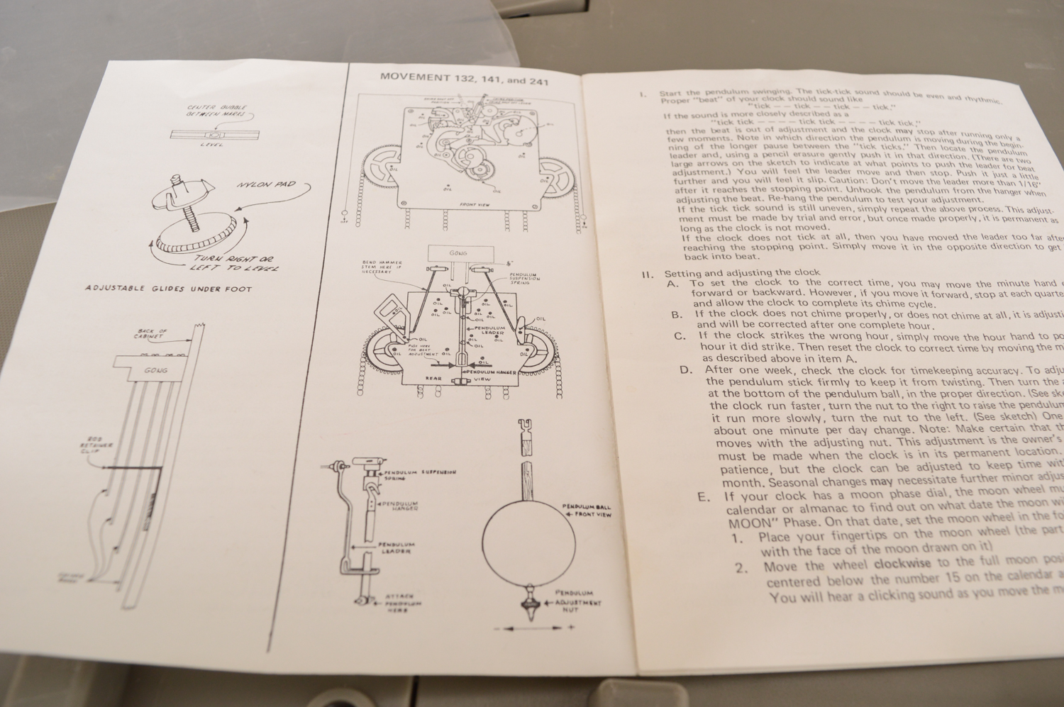 Colonial of Zeeland Grandfather Clock with Moon Phase Dial