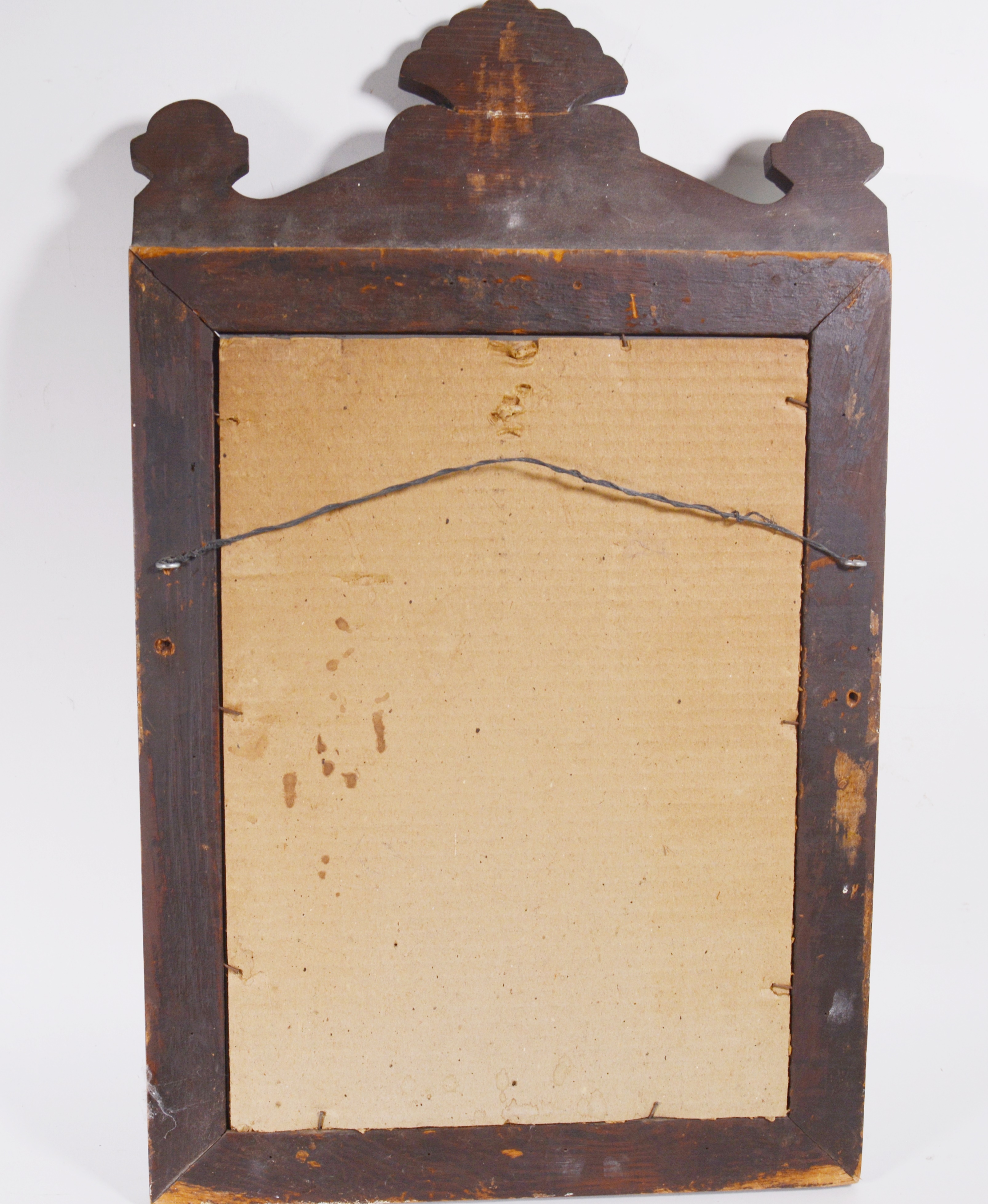 Eastlake Style Wood Mirror, Vintage Shoe Forms and Wood Box