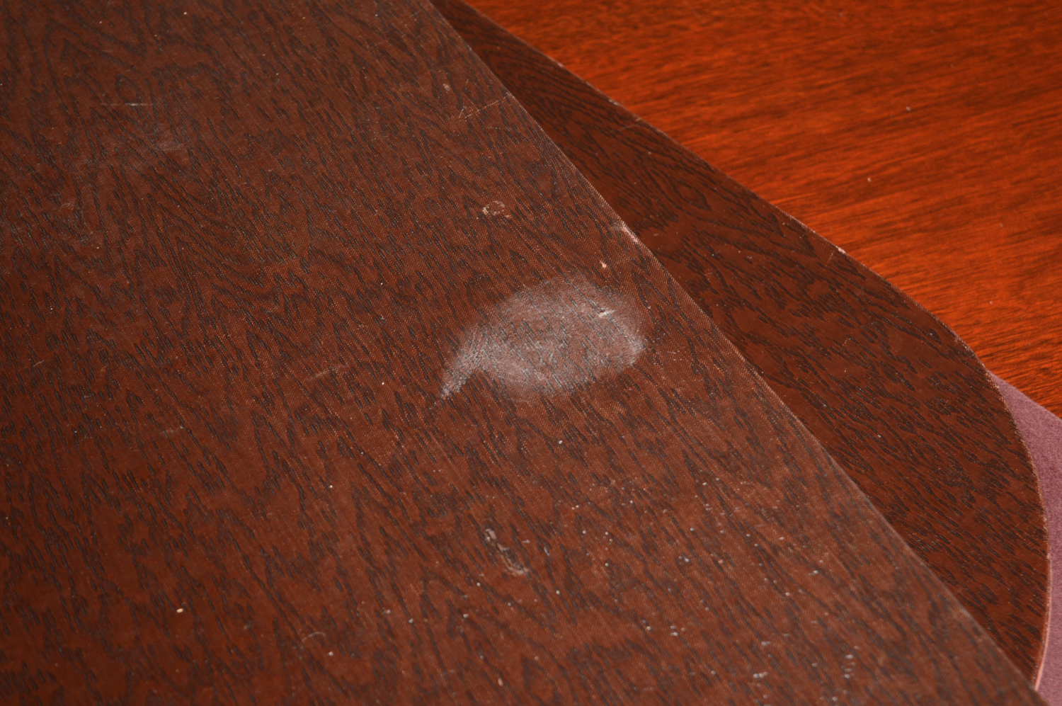 Vintage Chinese Chippendale Style Mahogany Extension Dining Table