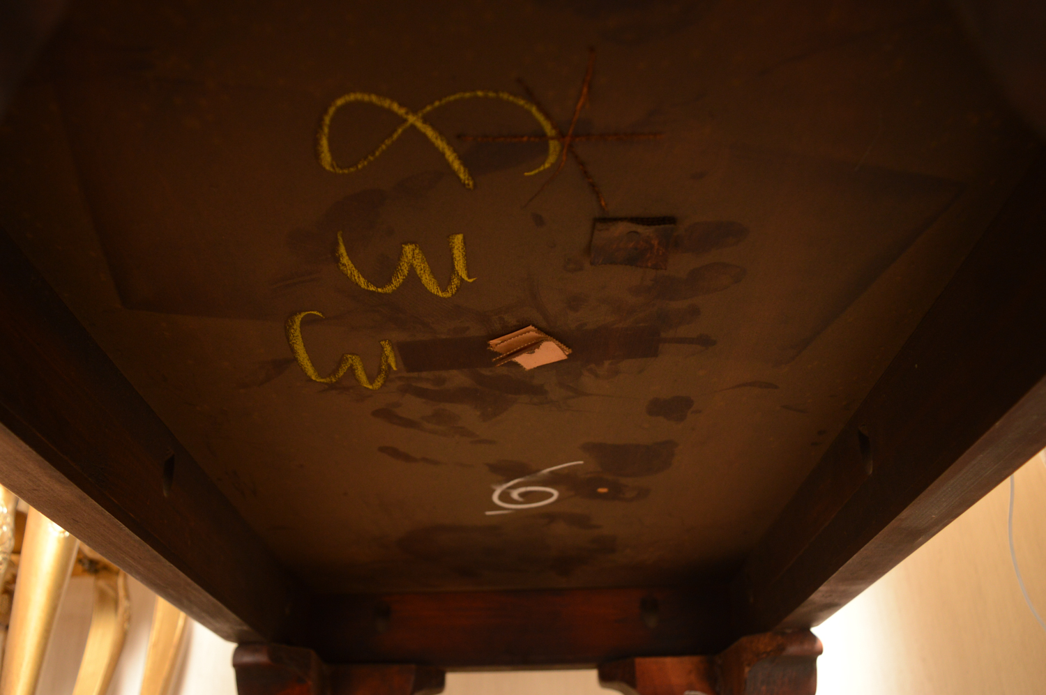 Vintage Regency Style Mahogany Step Back End Tables