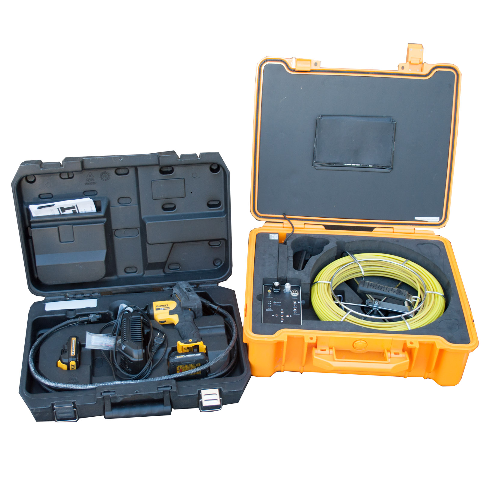 USA Borescopes Sewer Pipe Inspection Camera with DeWalt DCT 41051