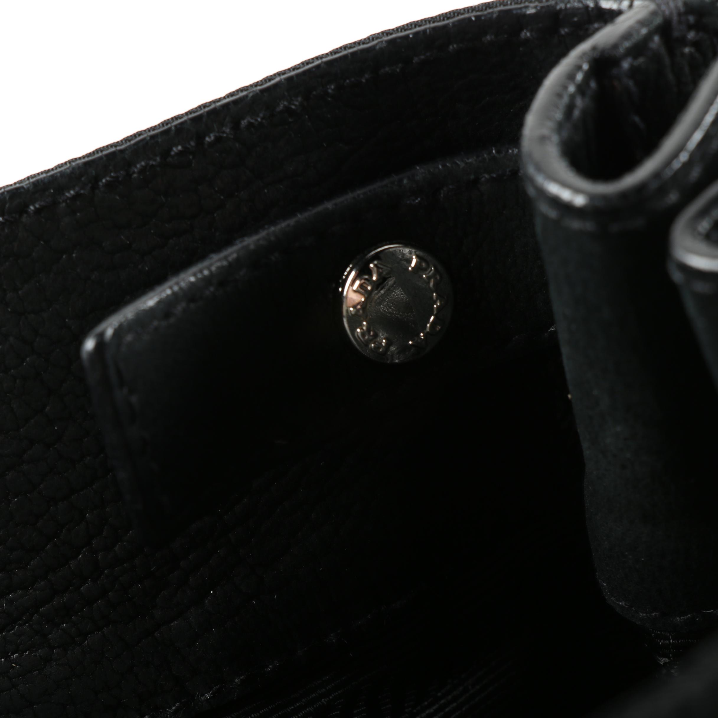 Prada Leather Trimmed Tessuto Bag