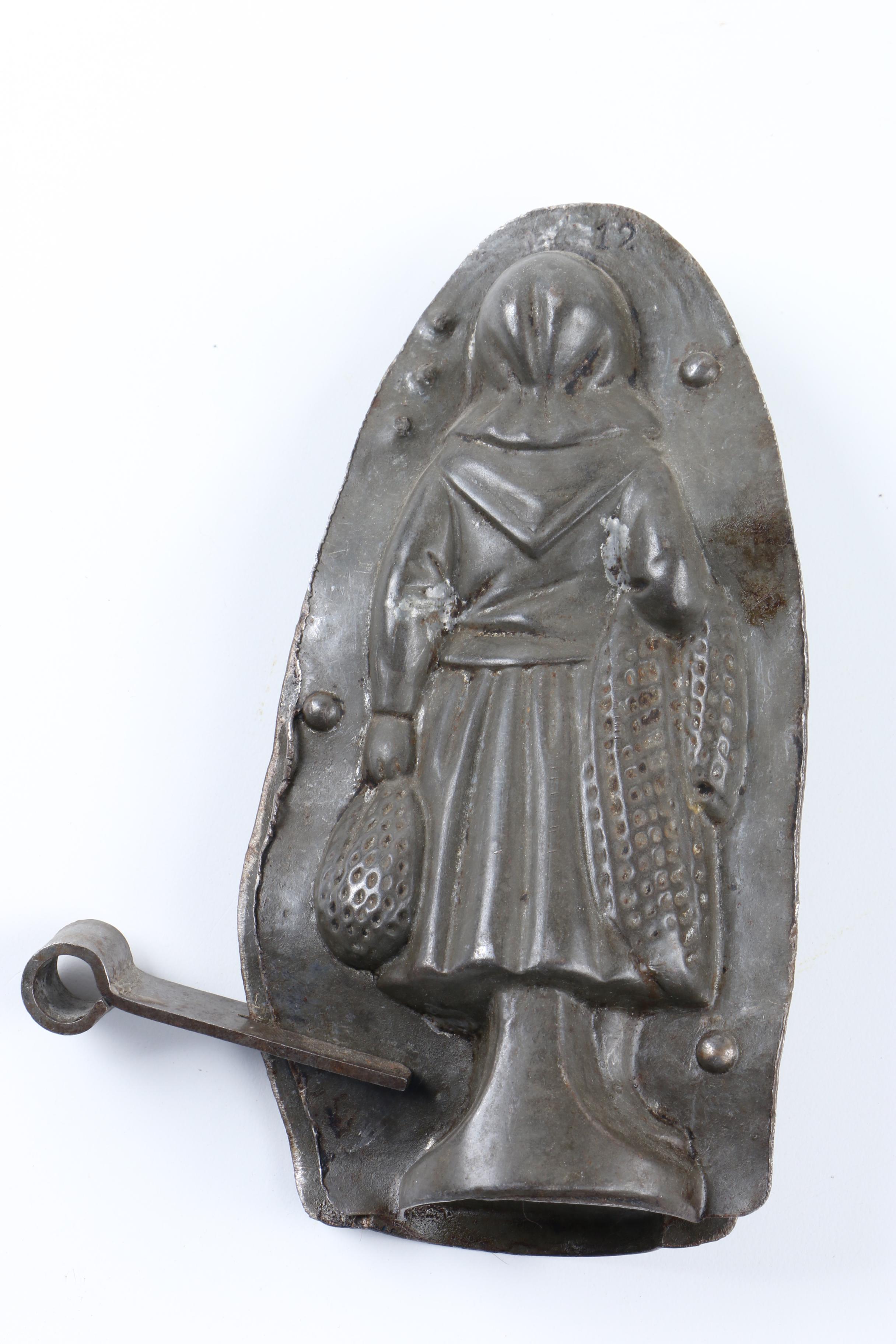 Vintage Metal Chocolate Molds