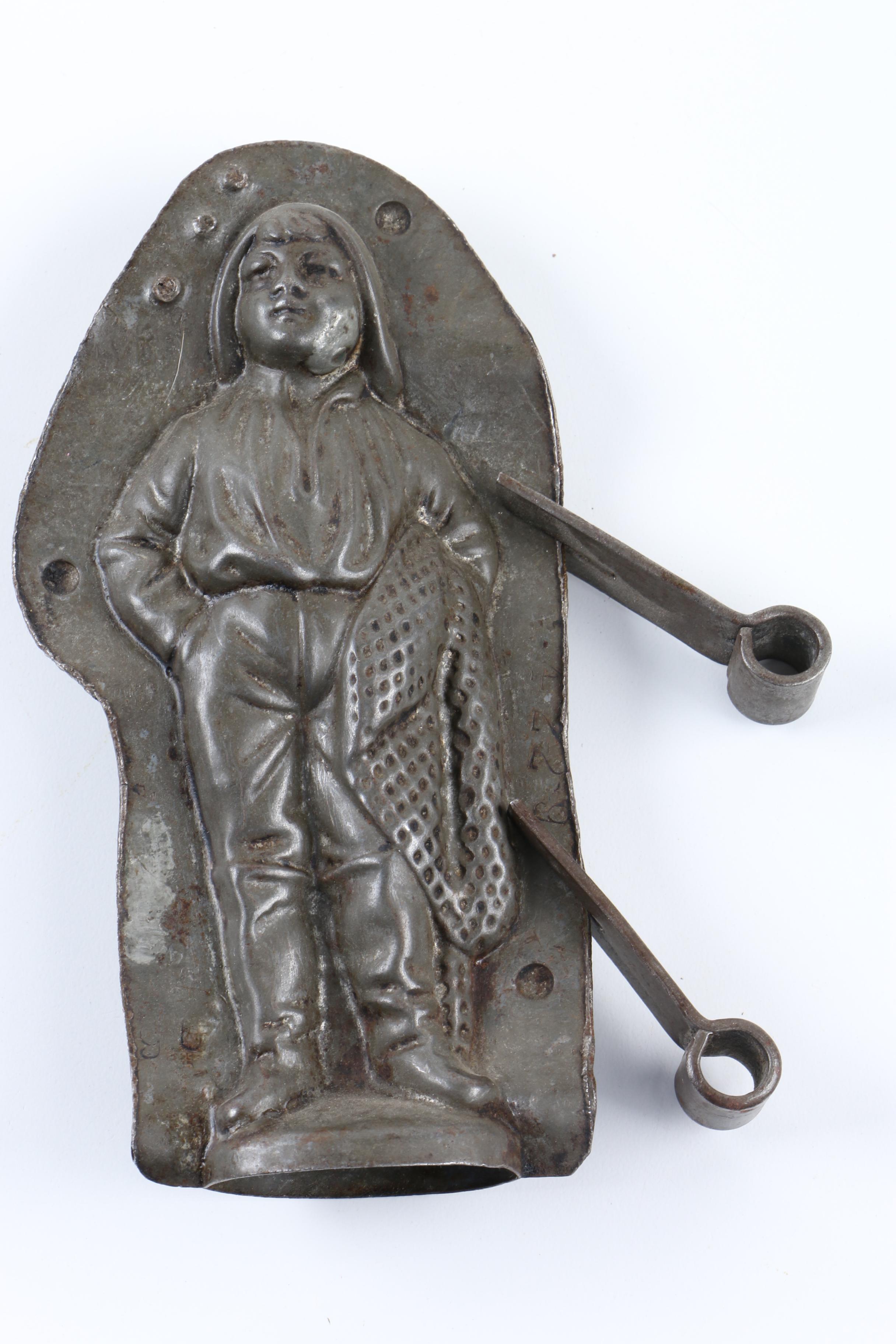 Vintage Metal Chocolate Molds