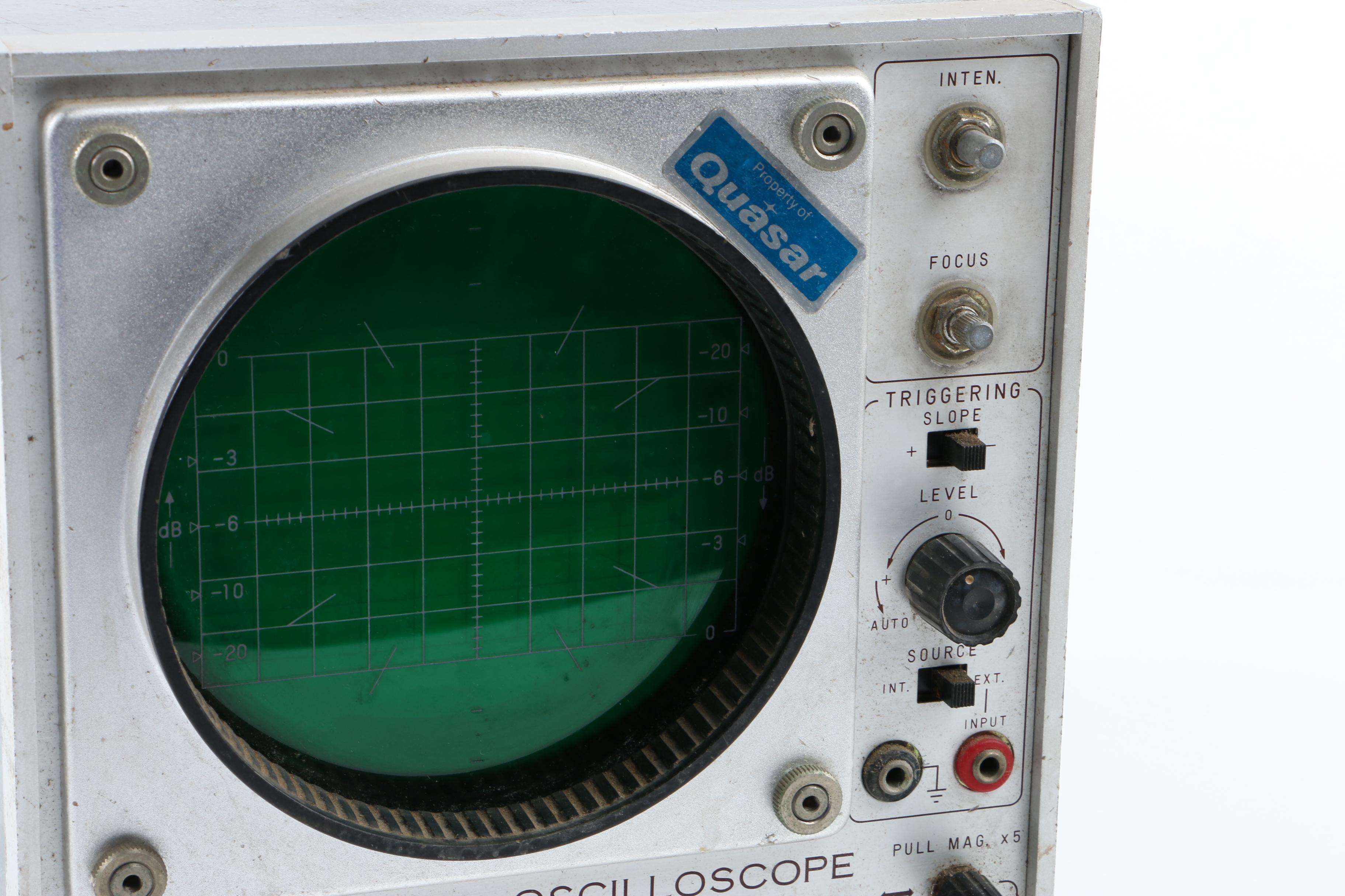 Vintage Leader Electronics Corporation LBO-501 Oscilloscope