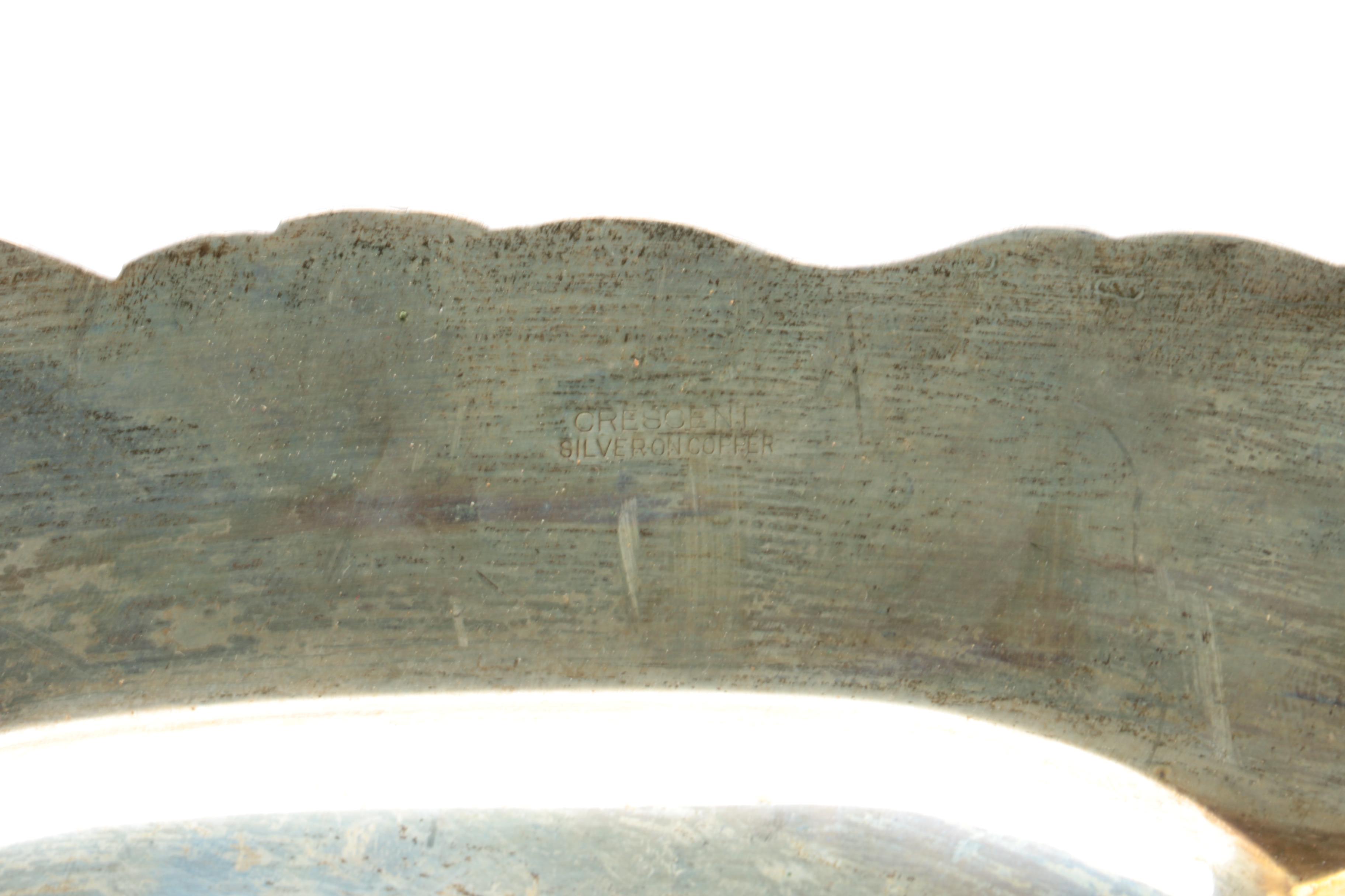 Lehman Brothers Silver-Plated Coffee and Tea Service with Trays