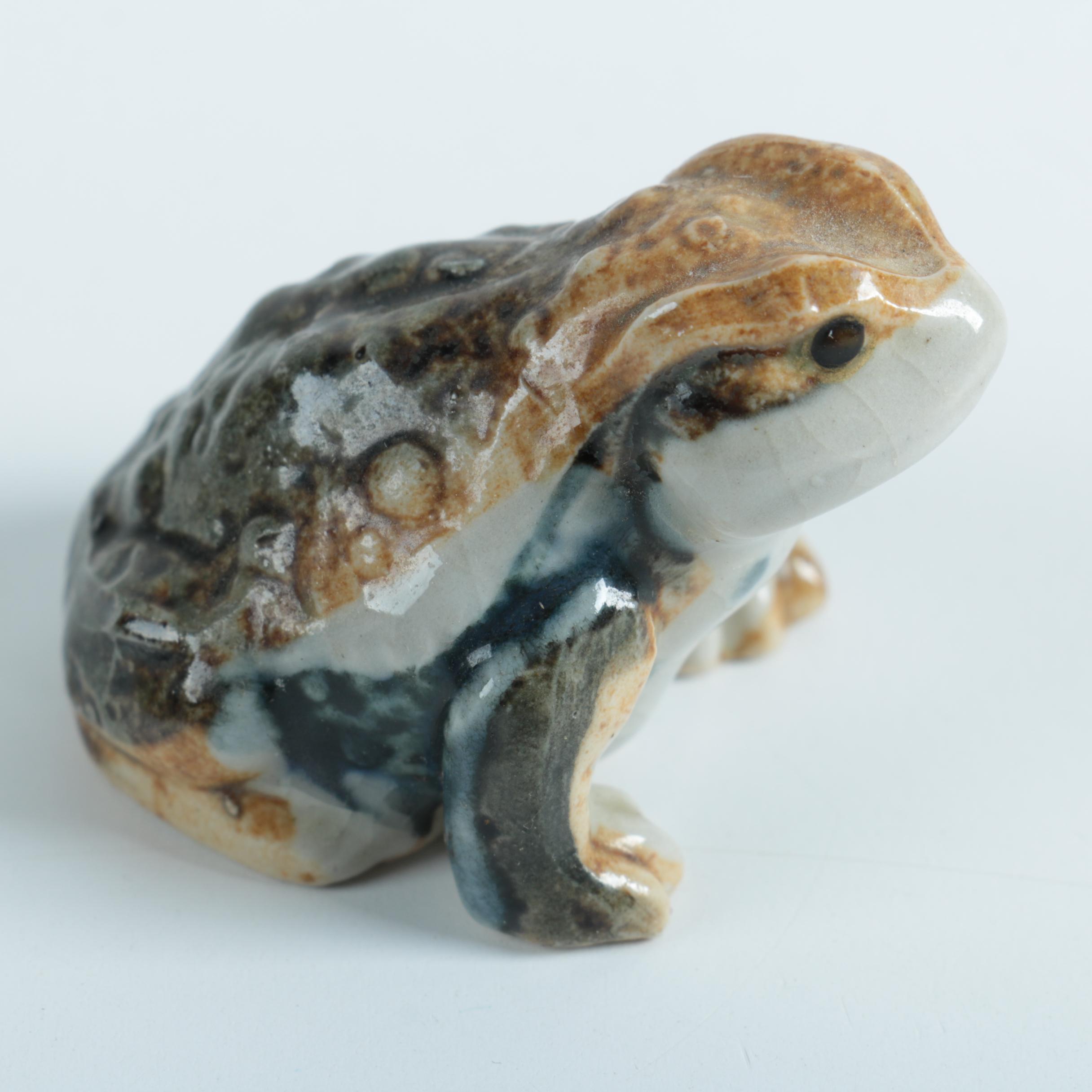 Ceramic Toad Figurines