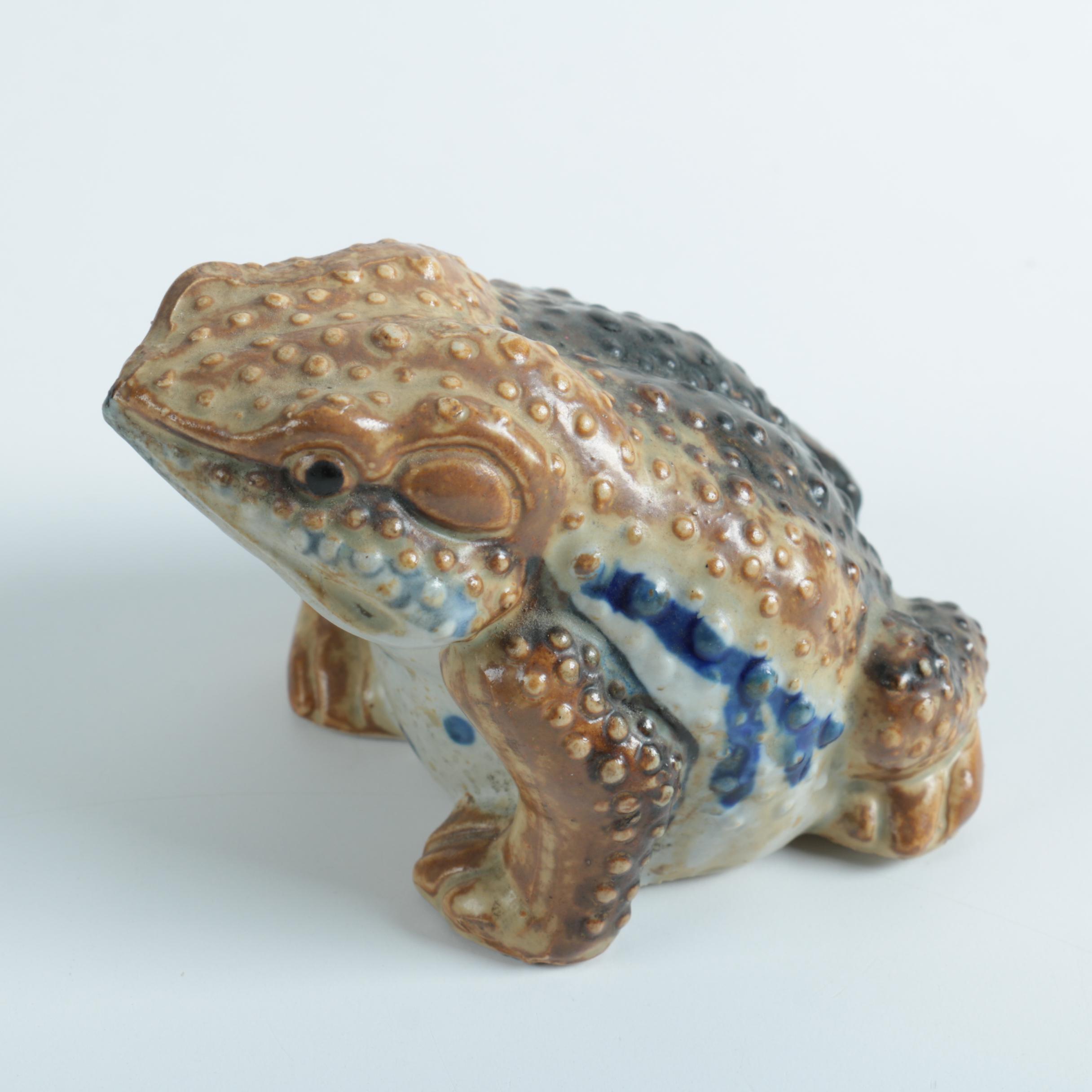 Ceramic Toad Figurines