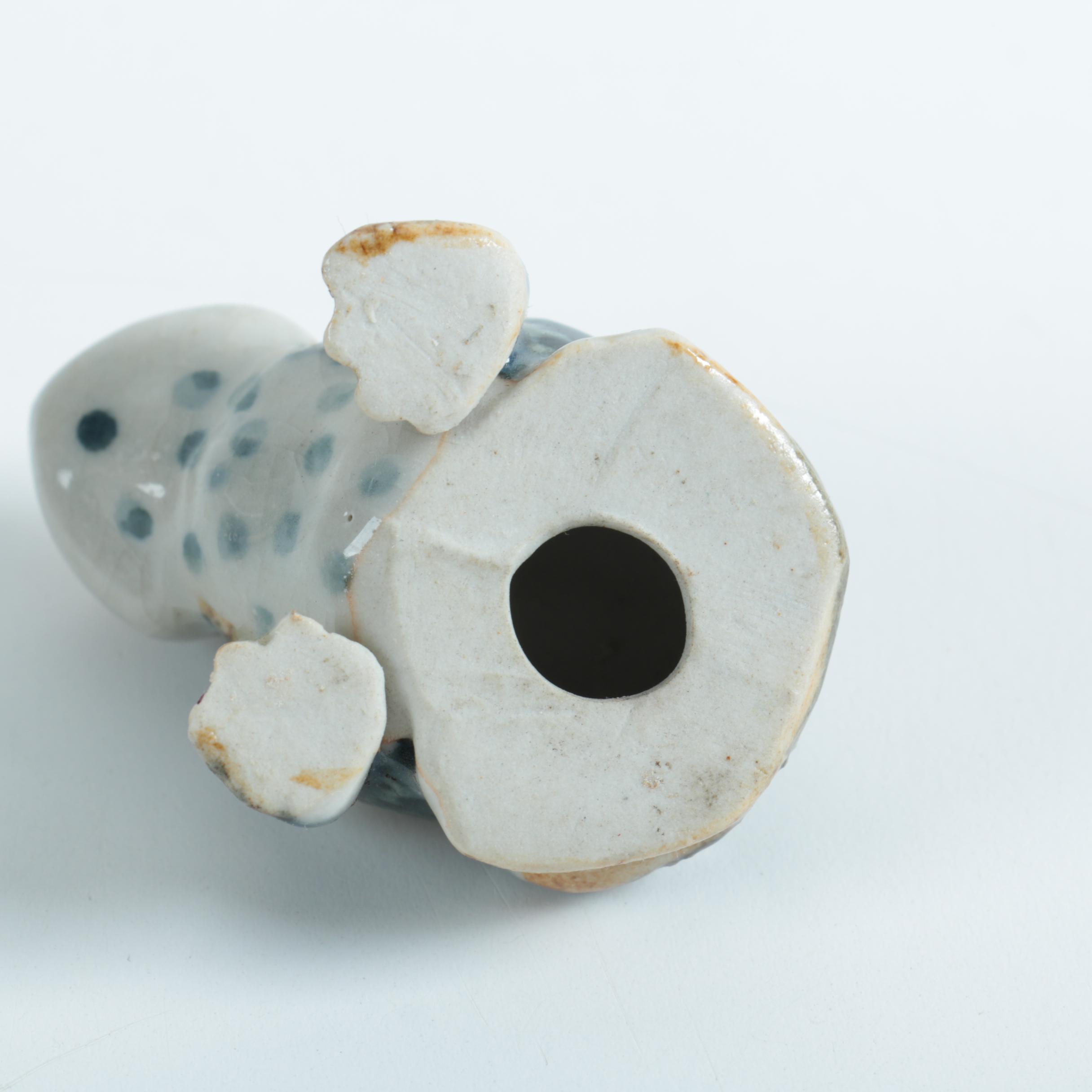 Ceramic Toad Figurines