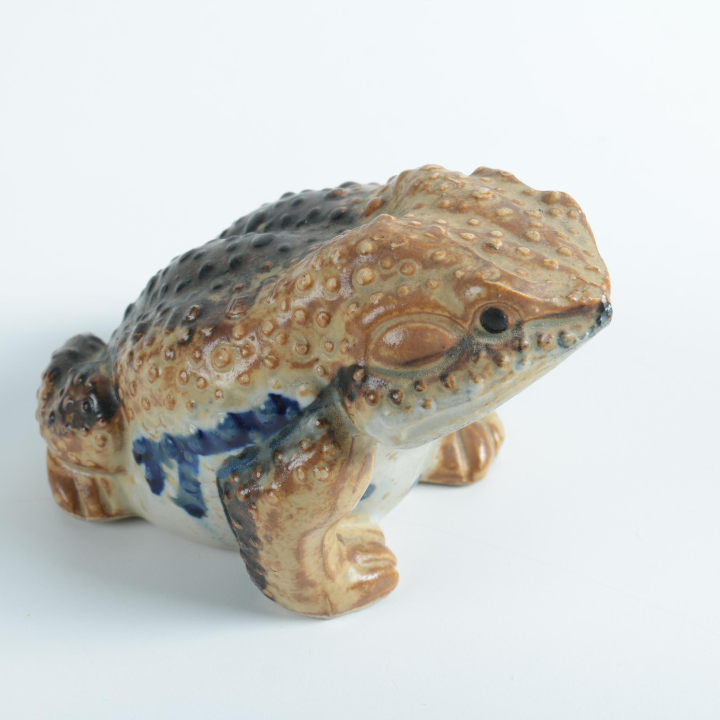 Ceramic Toad Figurines