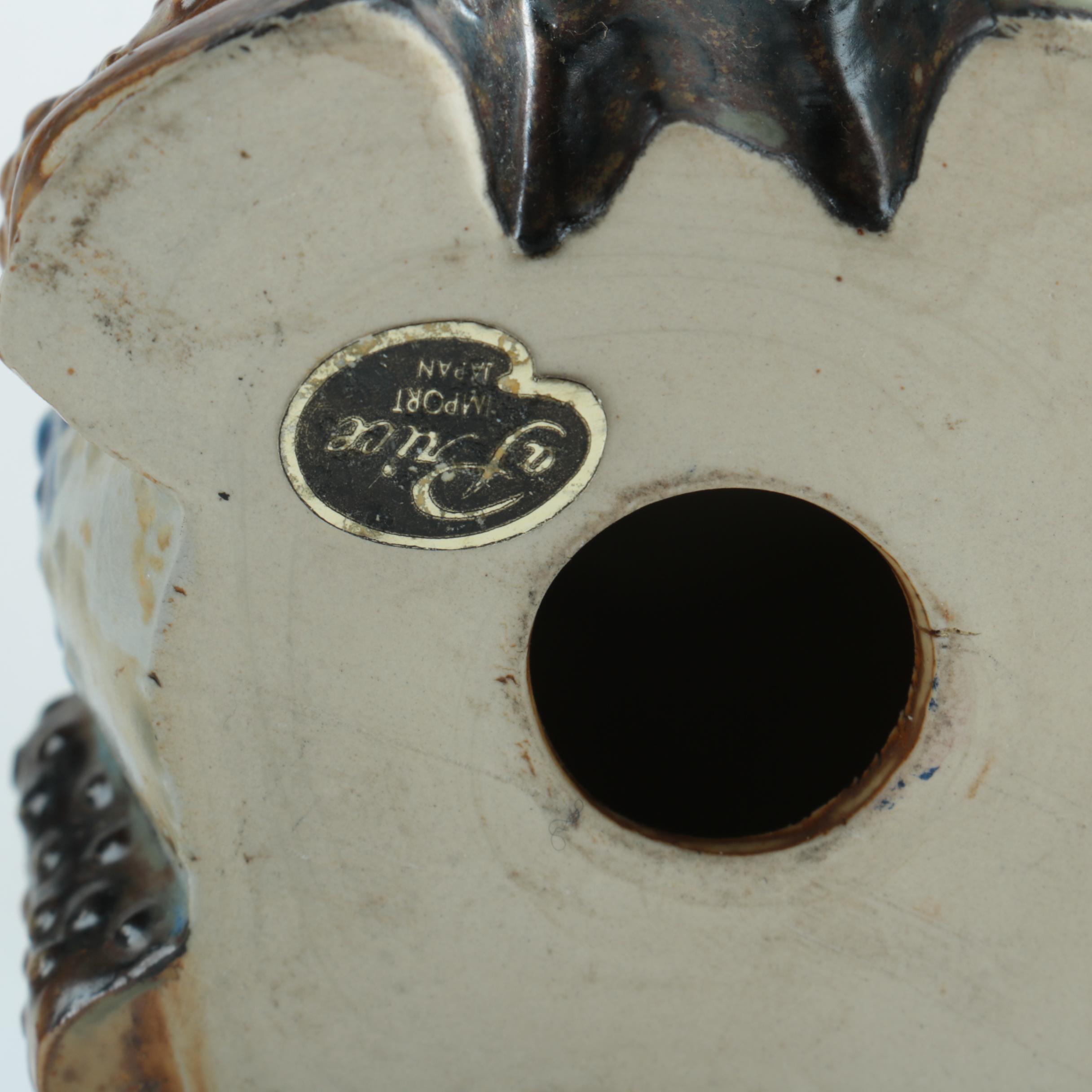 Ceramic Toad Figurines