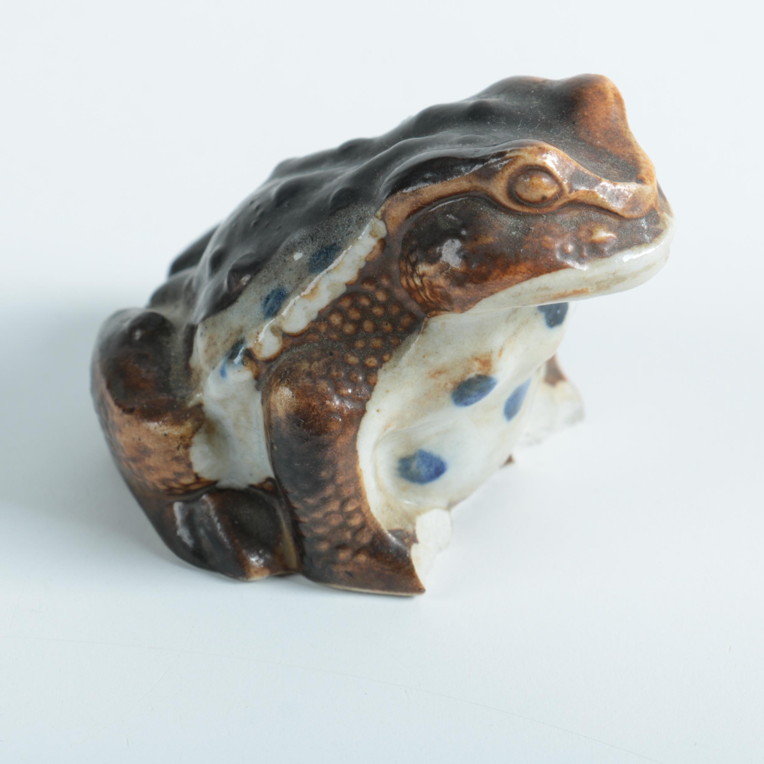 Ceramic Toad Figurines