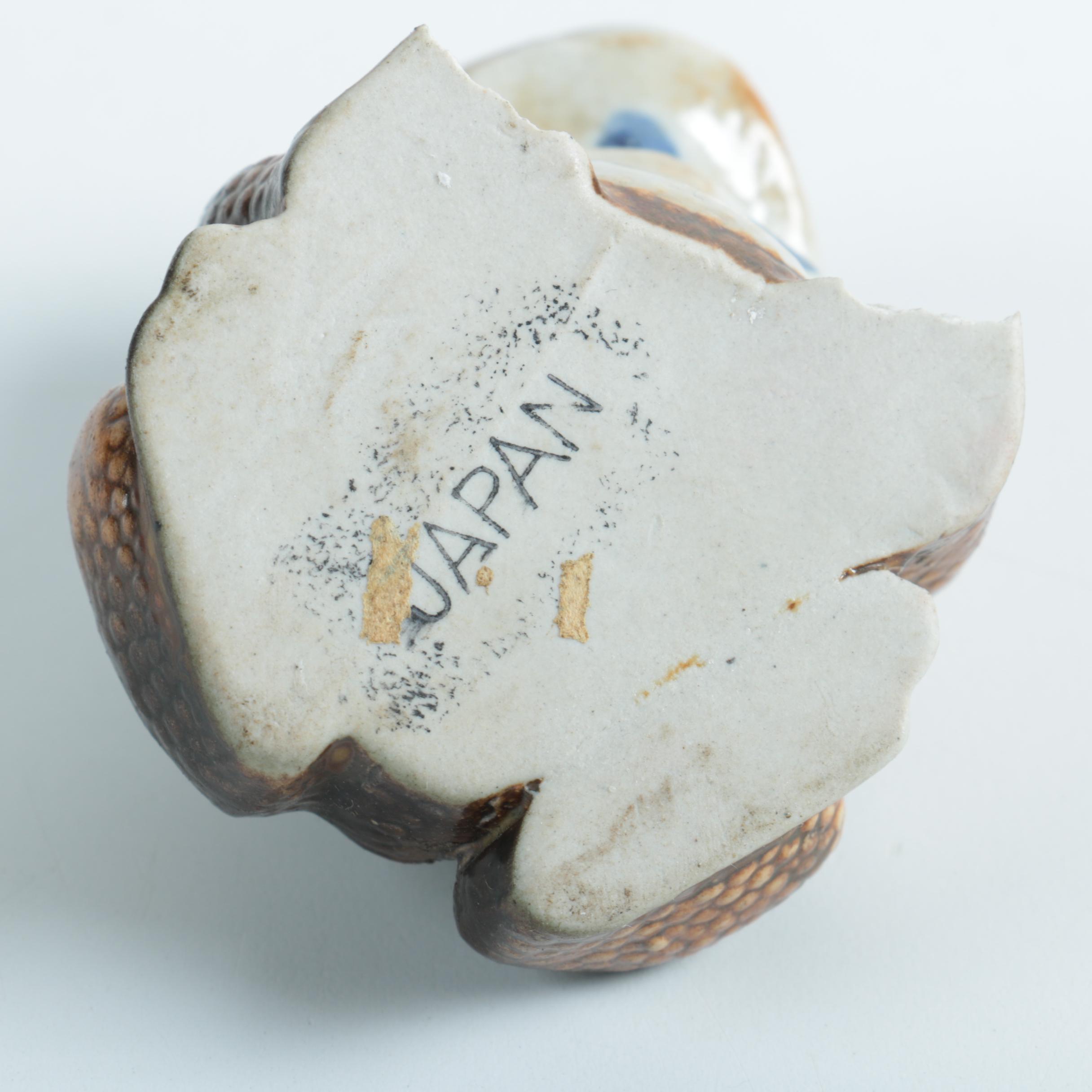 Ceramic Toad Figurines