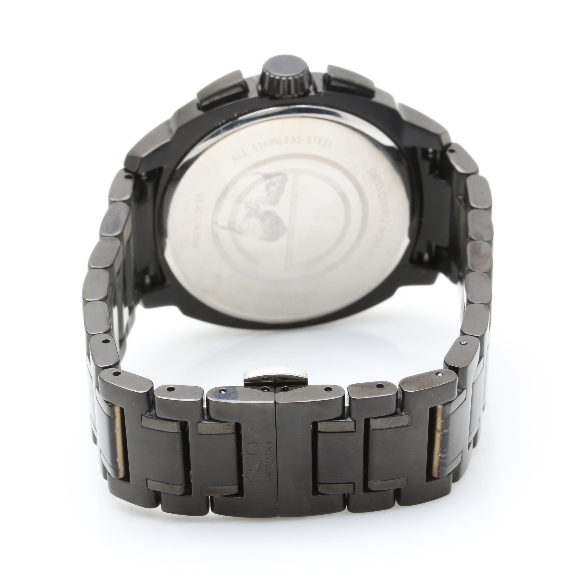 ESQ Movado Swiss Made Stainless Steel Watch