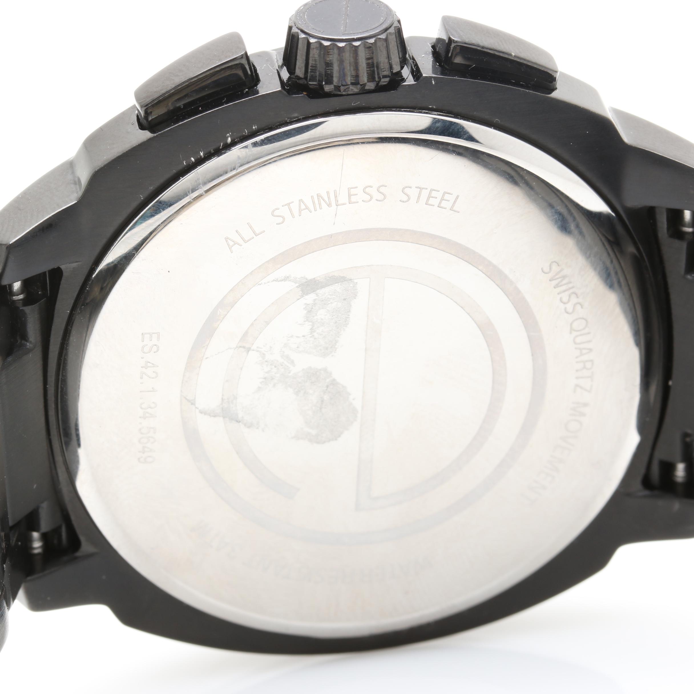 ESQ Movado Swiss Made Stainless Steel Watch