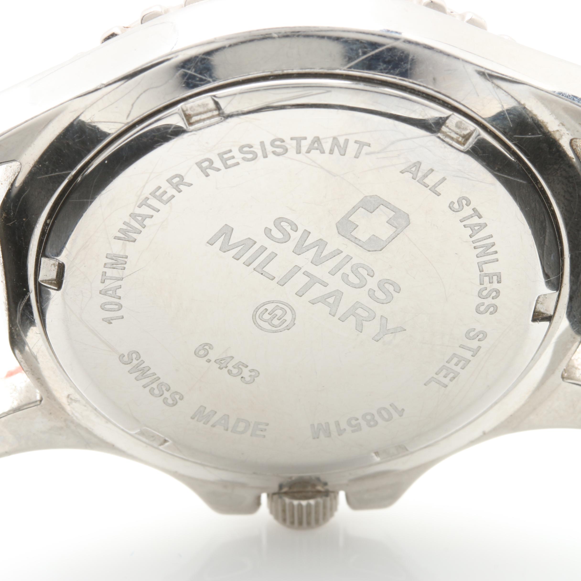 Swiss Military Stainless Steel Watch