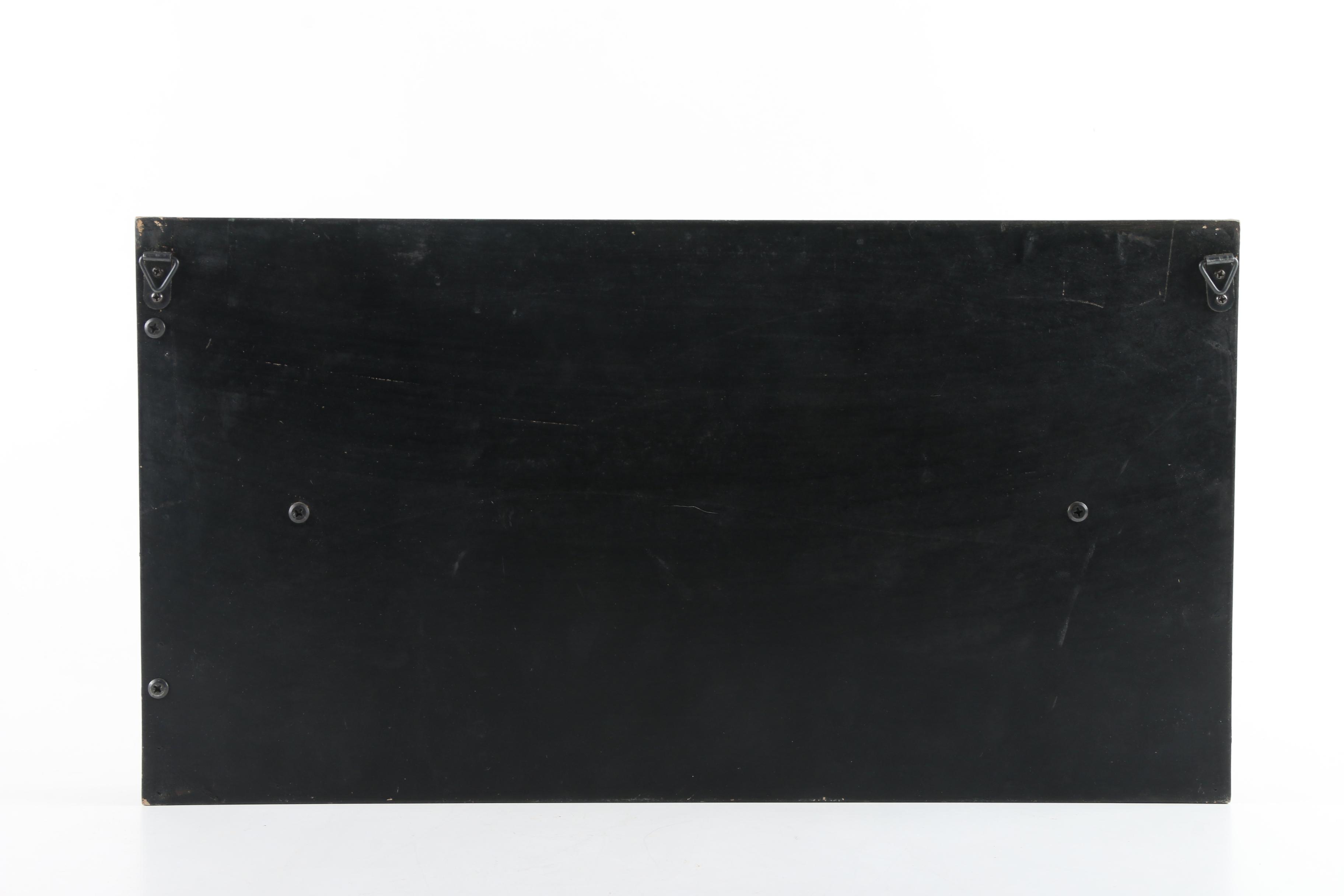 Vintage Motorcycle Shadow Box Display