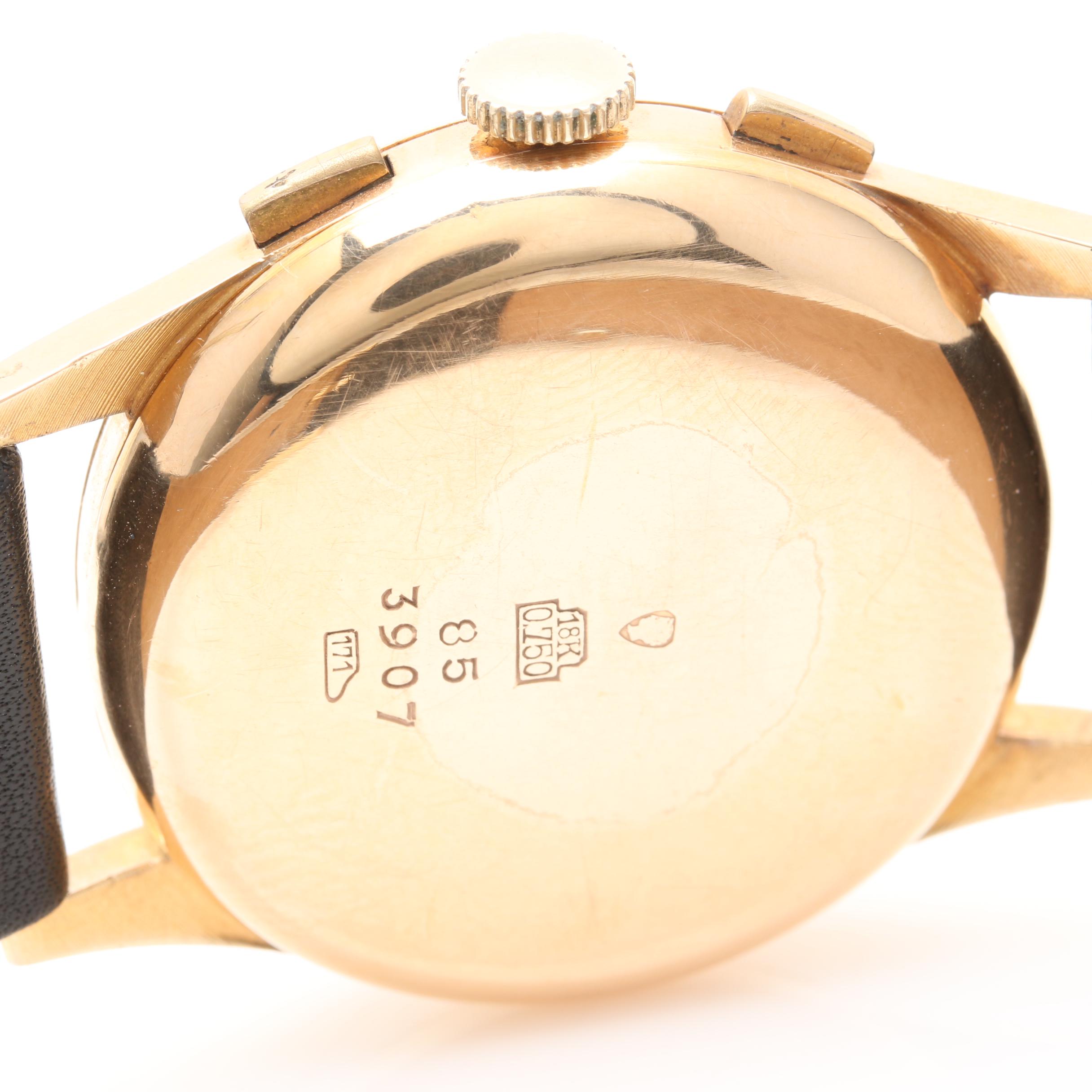 Dulfi 18K Yellow Gold Chronograph Watch