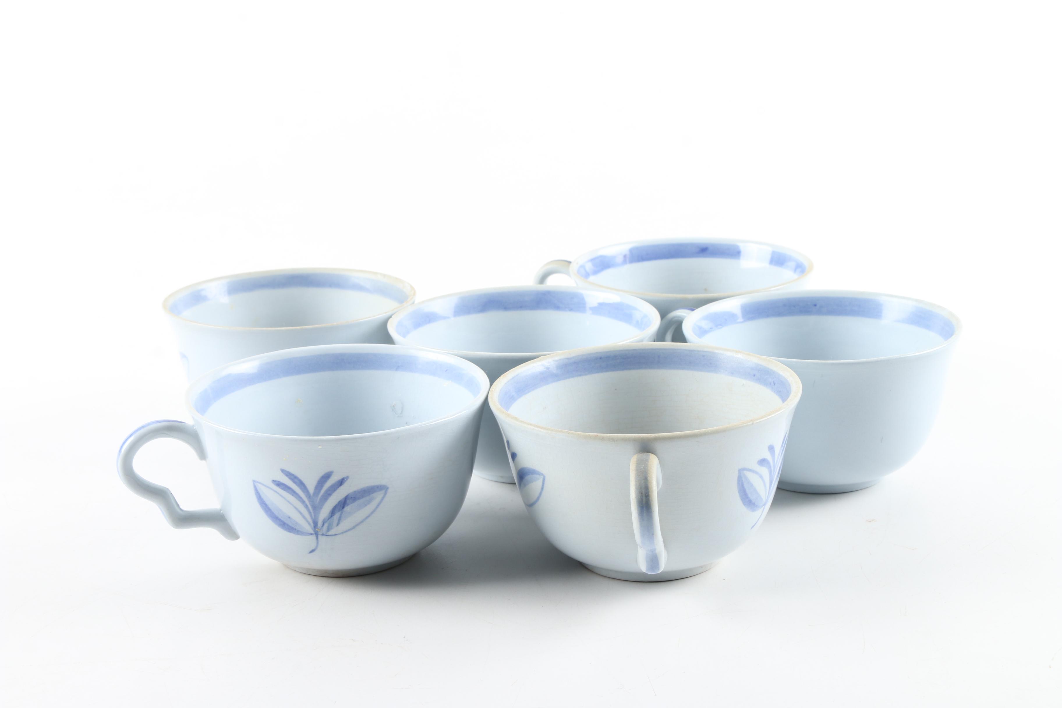 Gefle "Blatt-Band" Tableware, Circa 1931-1957