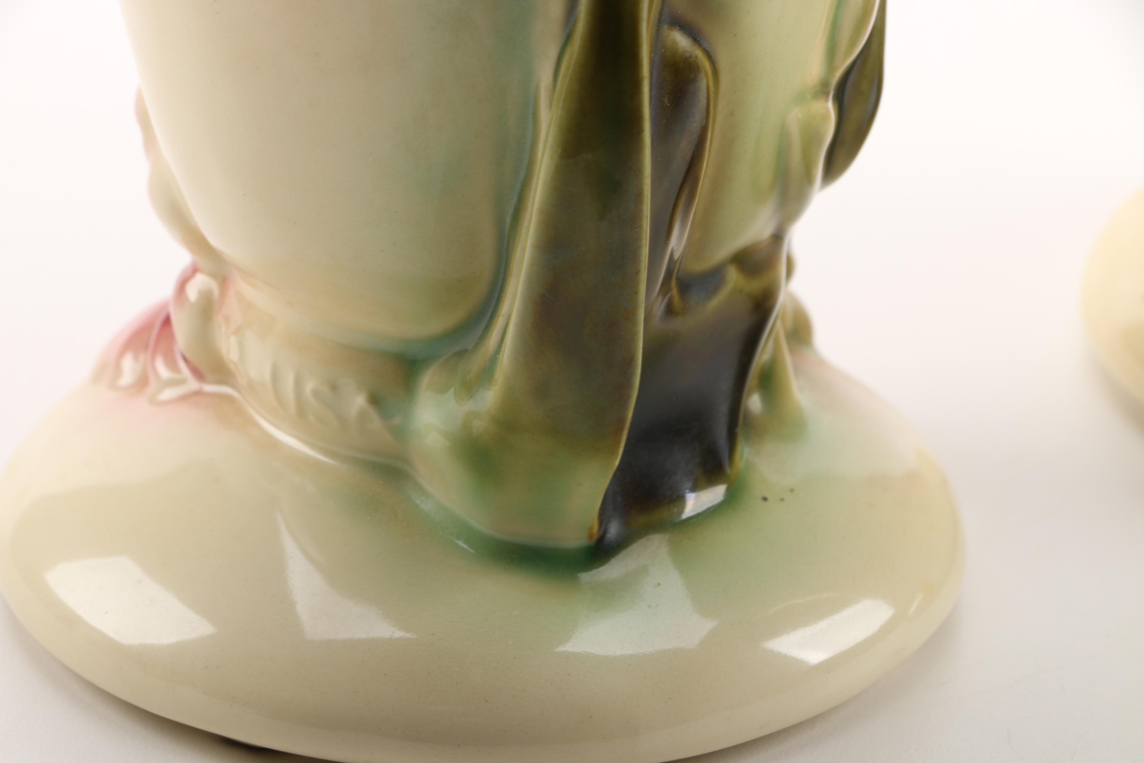 Hull Pottery Flamingo Vases