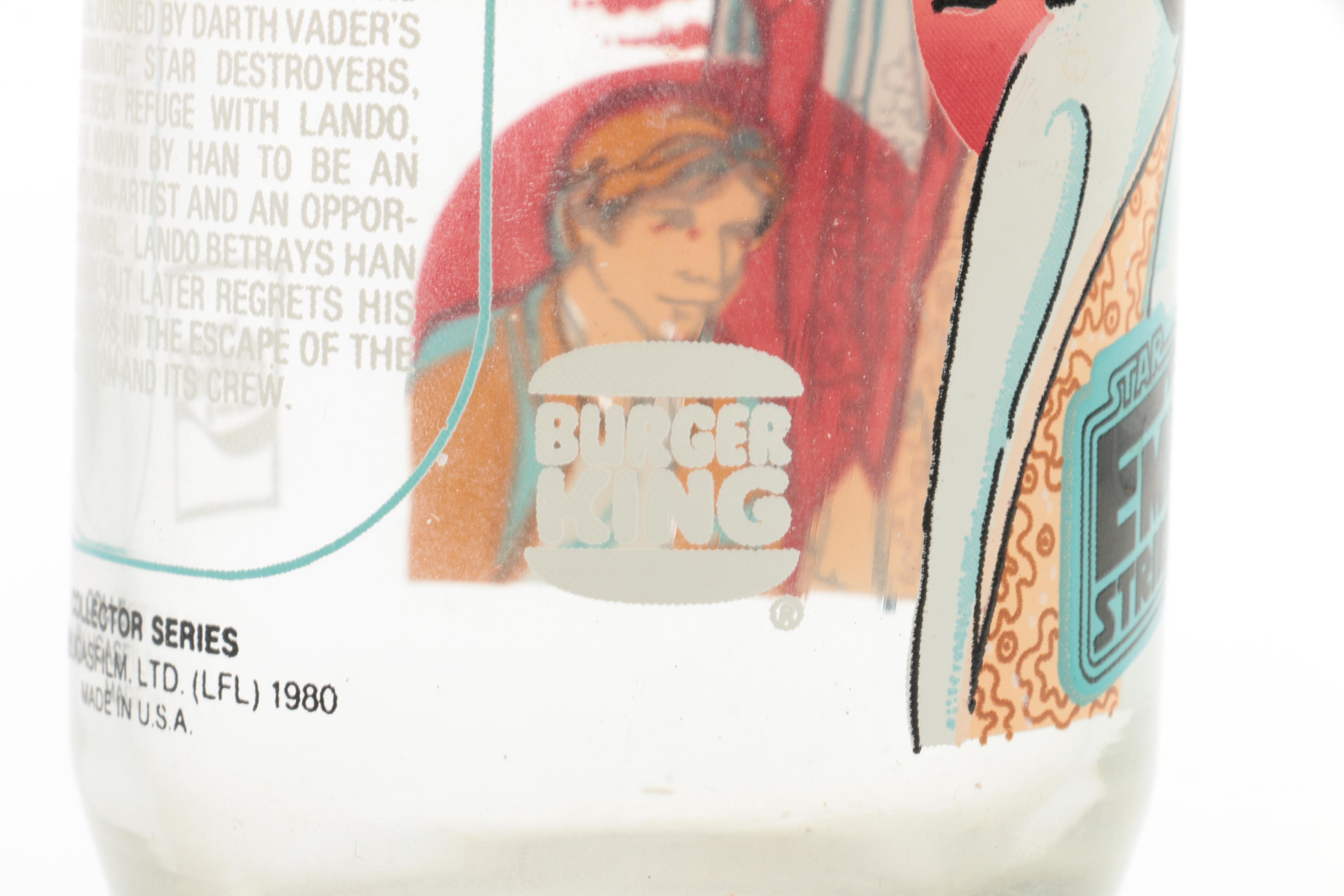 1980 Burger King "Star Wars Collector Series" Drinking Glass
